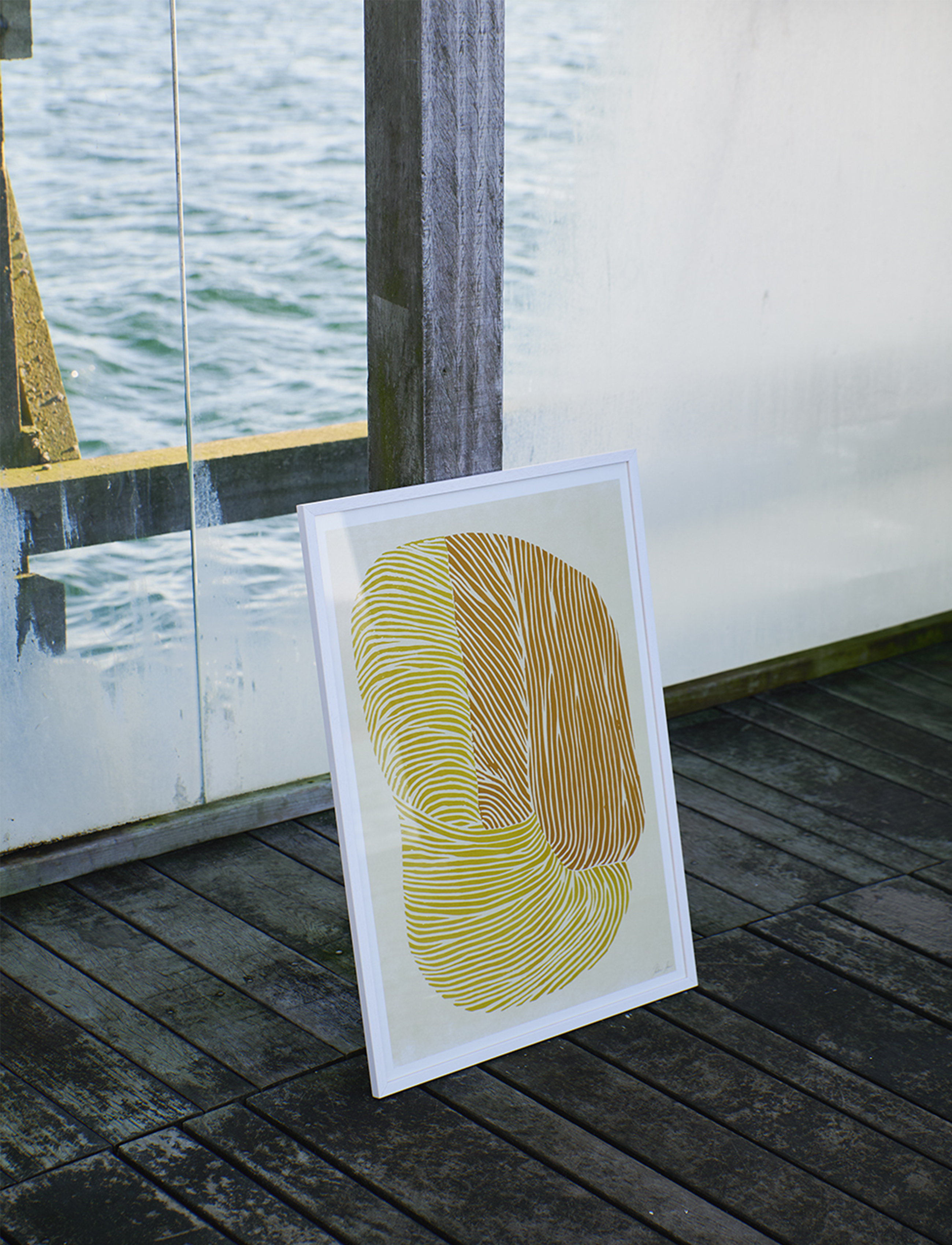The Poster Club - The Poster Club x Rebecca Hein - Yellow Reef - neutral - 3