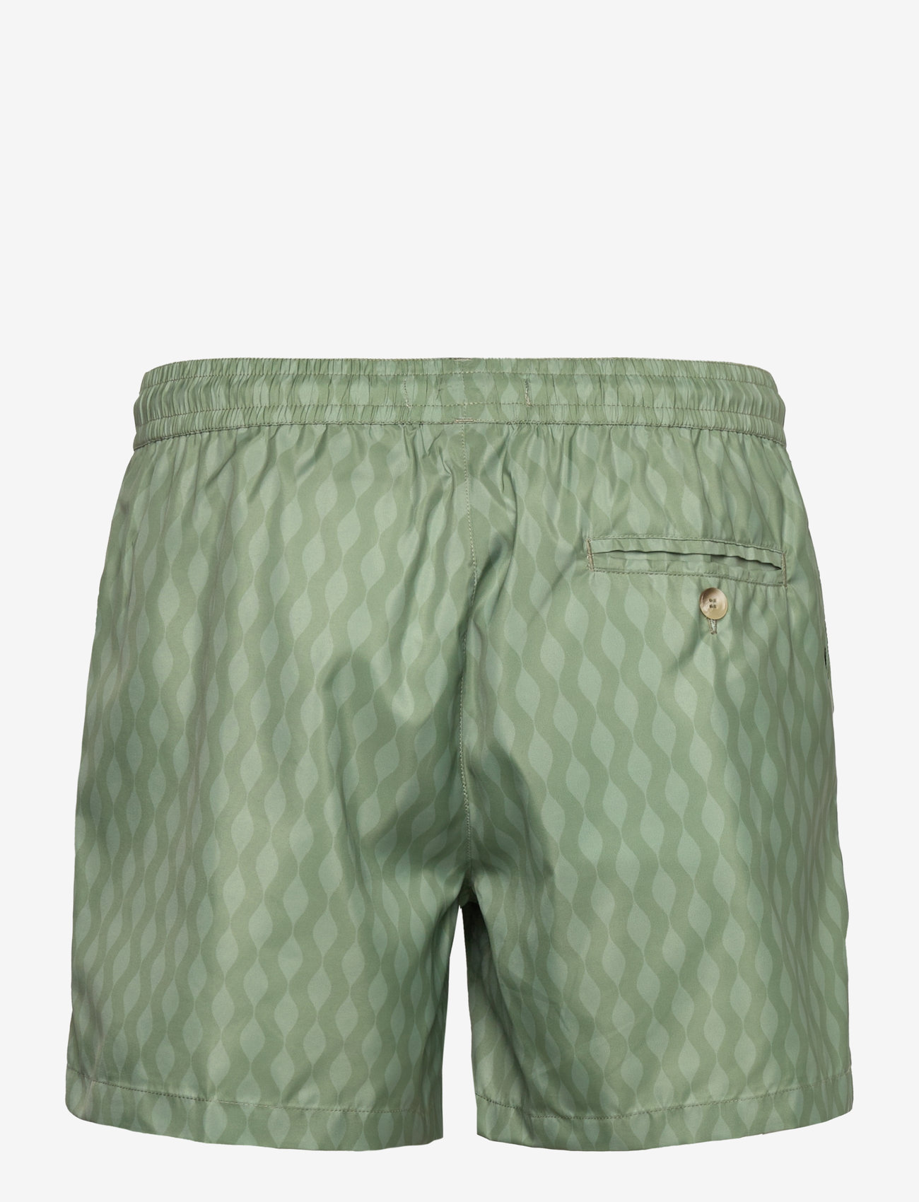 The Resort Co. - Classic Swim Shorts Green Waves - badshorts - green waves - 2