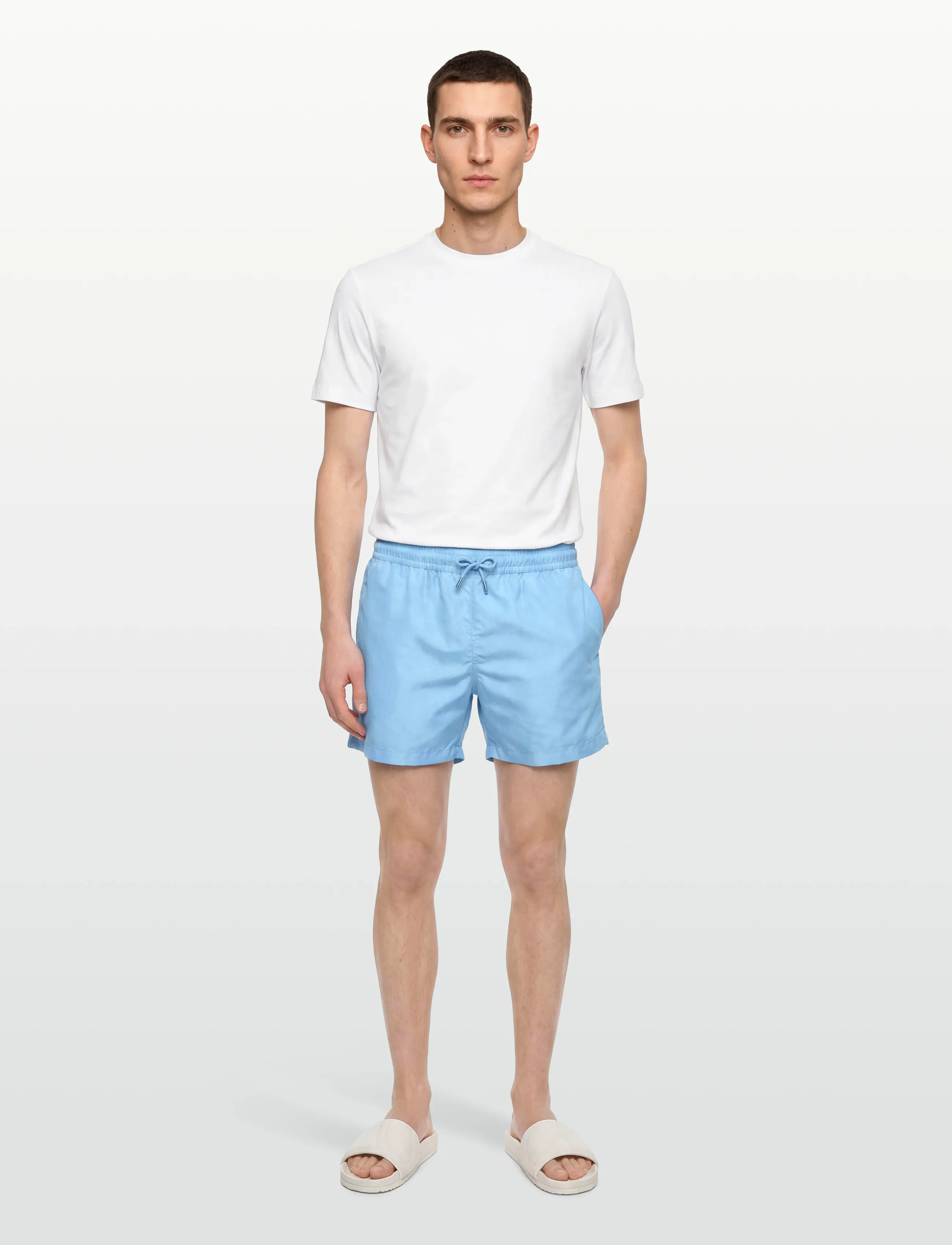 The Resort Co. Classic Swim Shorts Sky Blue - Clothing - SKY BLUE / blue