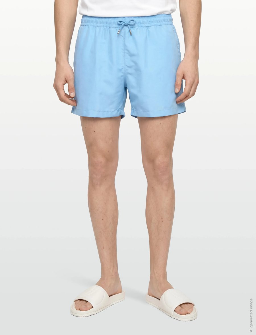 The Resort Co. - Classic Swim Shorts Sky Blue - szorty kąpielowe - sky blue - 3