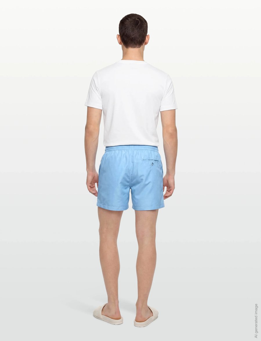The Resort Co. - Classic Swim Shorts Sky Blue - szorty kąpielowe - sky blue - 4