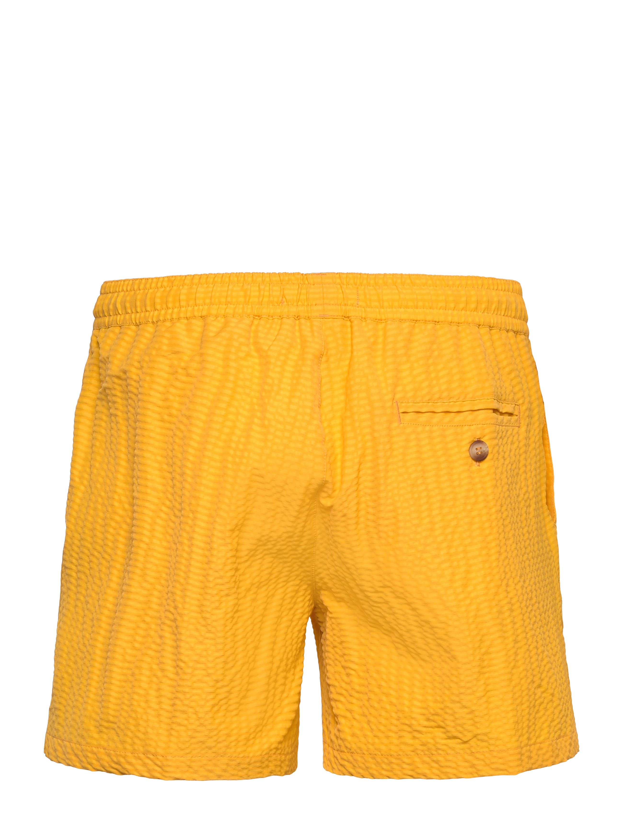 The Resort Co. - Classic Swim Shorts Yellow Seersucker - shorts de bain - yellow - 2