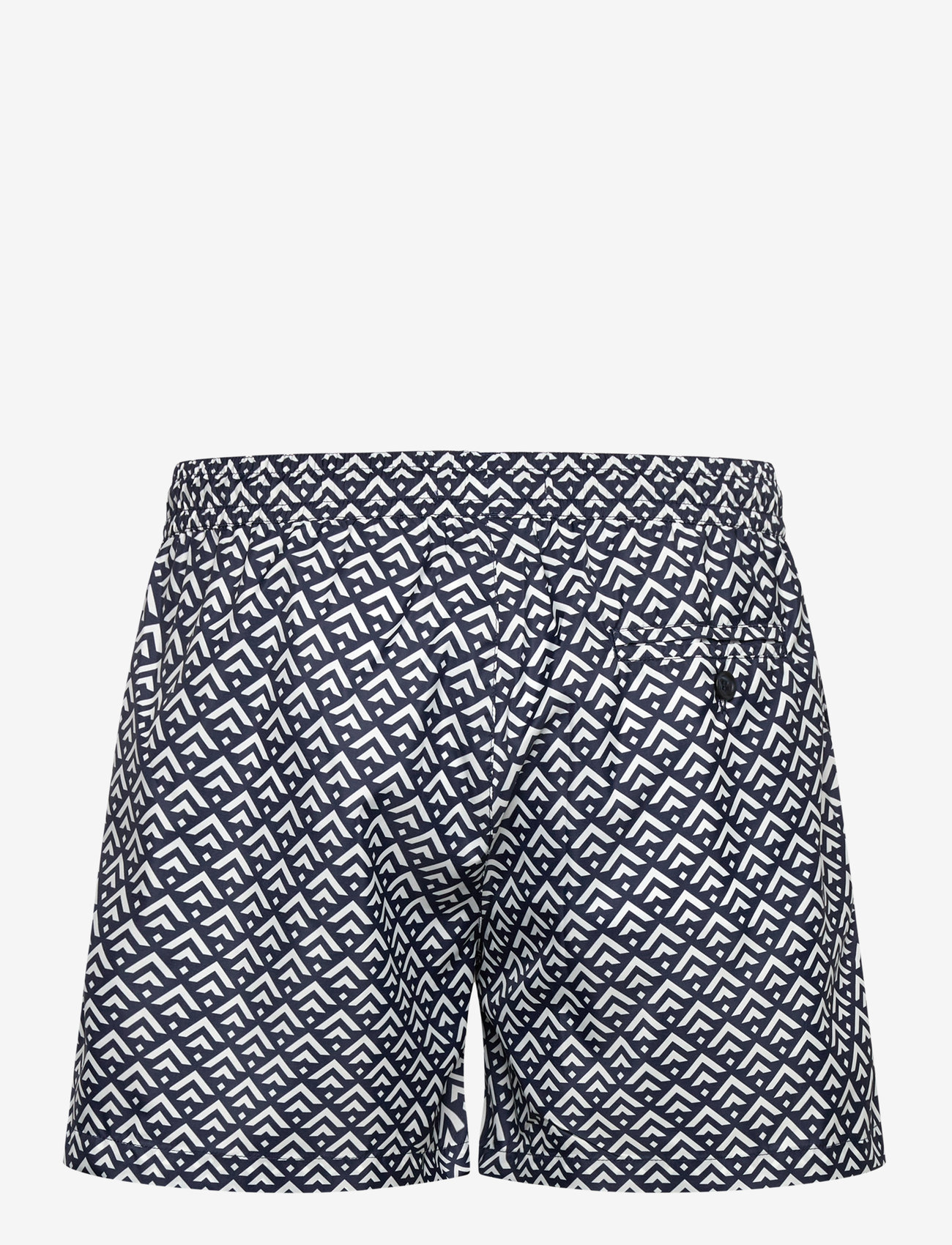 The Resort Co. - Classic Swim Shorts Navy Chevron - navy chevron - 2