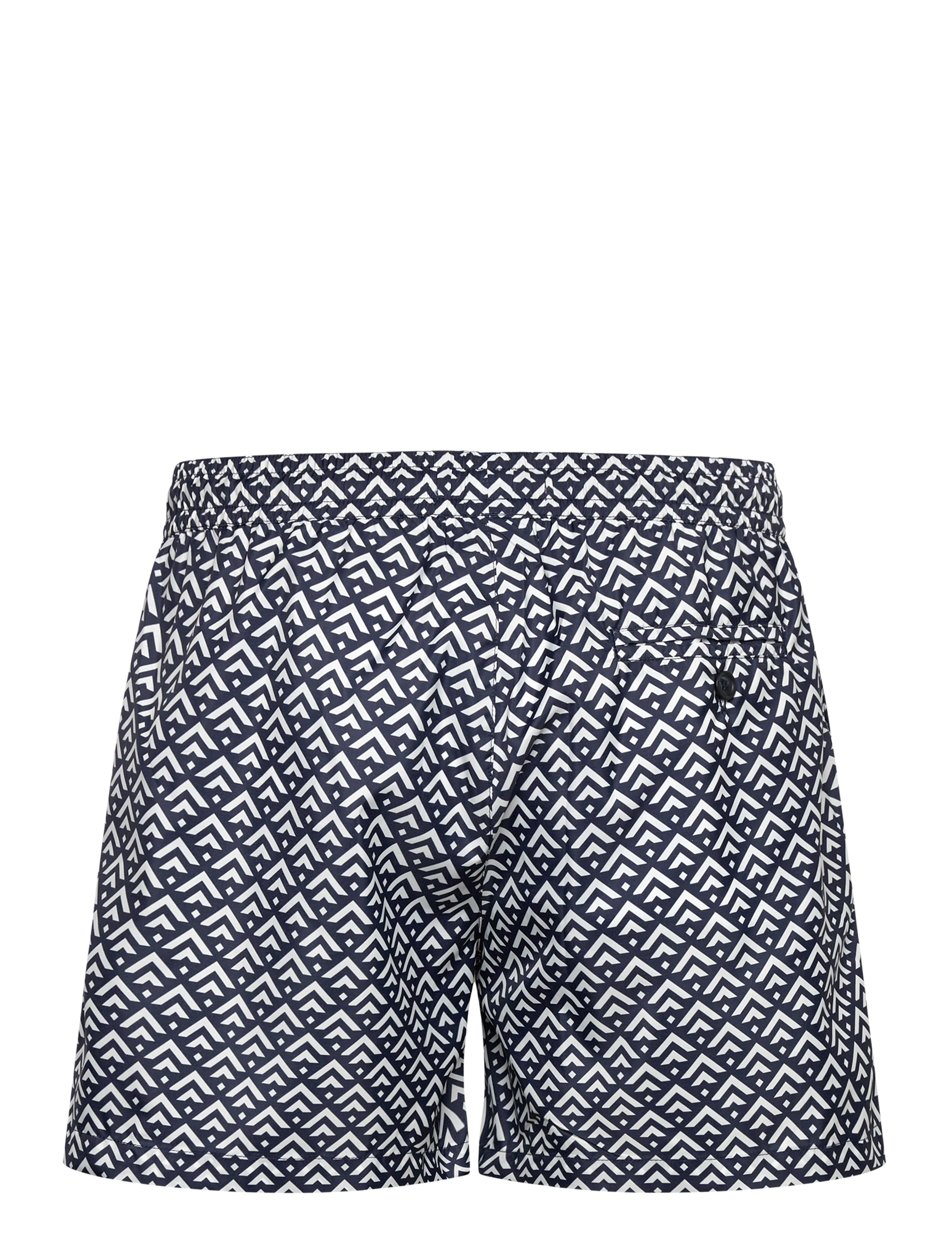 The Resort Co. - Classic Swim Shorts Navy Chevron - navy chevron - 2
