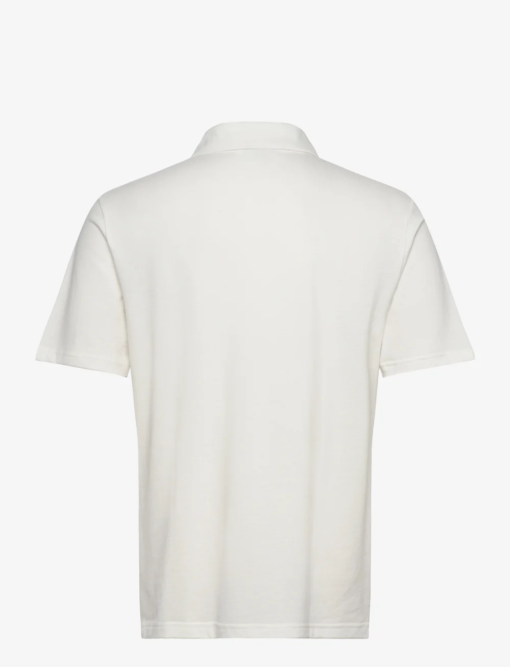 The Resort Co. - Piqué Polo Shirt White - kurzärmelig - white - 1