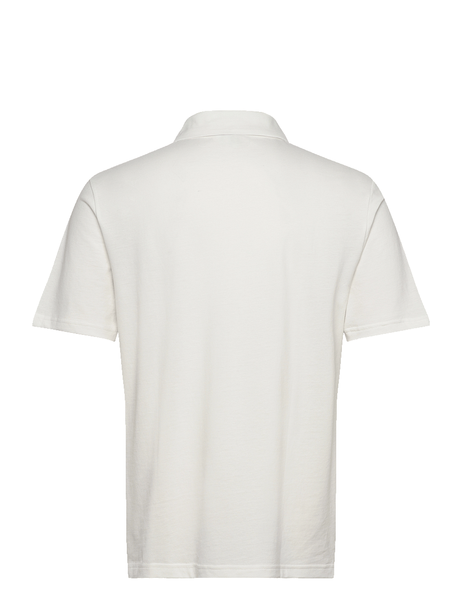 The Resort Co. - Piqué Polo Shirt White - polo marškinėliai trumpomis rankovėmis - white - 1