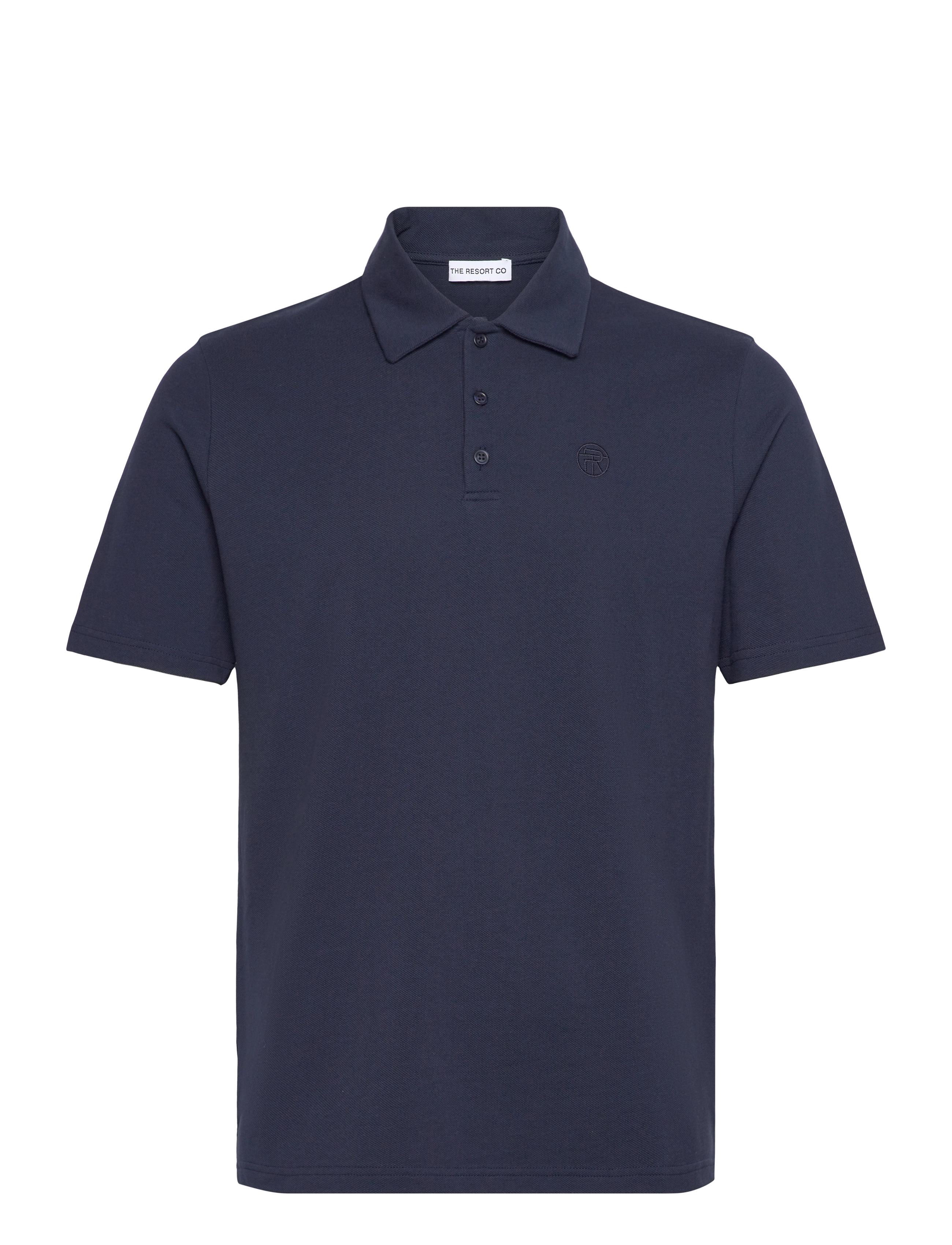 The Resort Co. Piqué Polo Shirt Navy - Urlaubsfavoriten - NAVY / navy