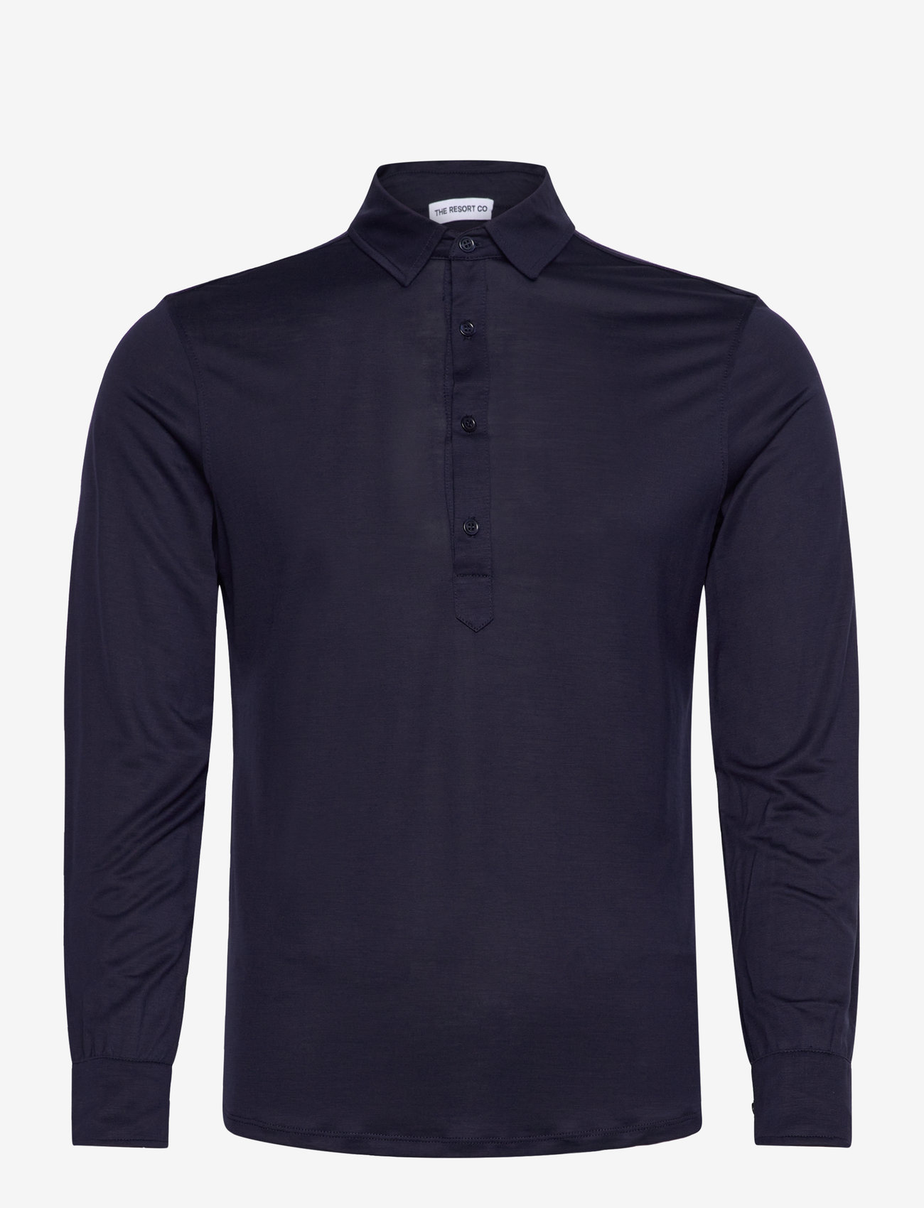 The Resort Co. - Lyocell Popover Navy - shop efter anledning - navy - 1
