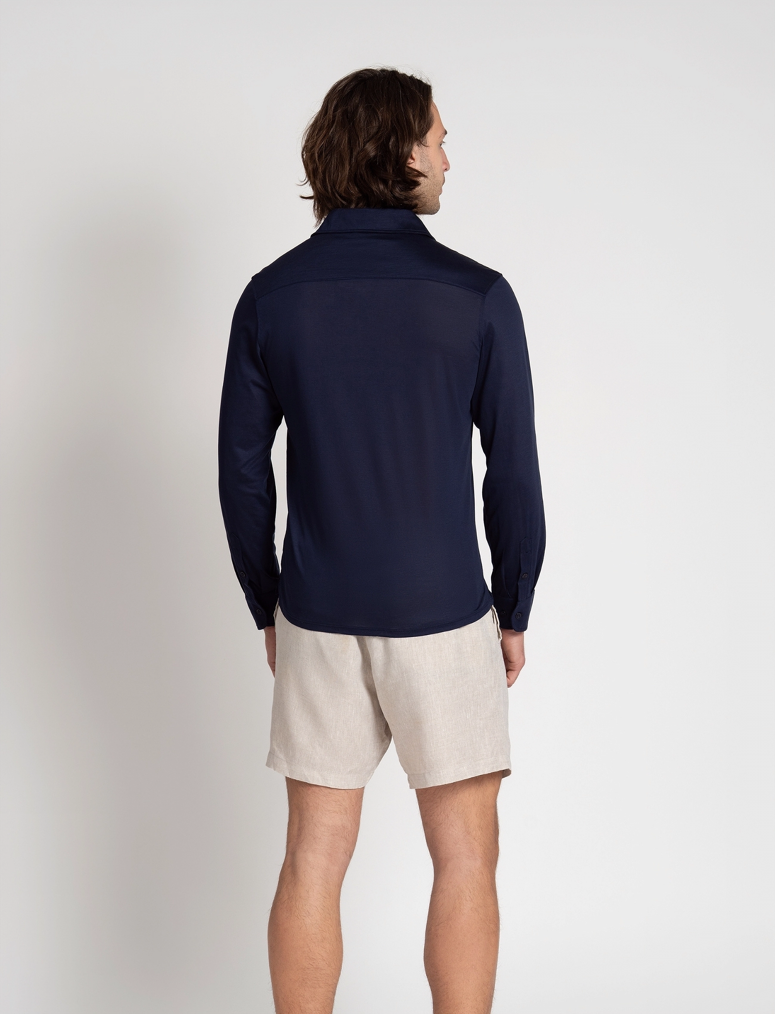 The Resort Co. - Lyocell Popover Navy - urlaubsfavoriten - navy - 4