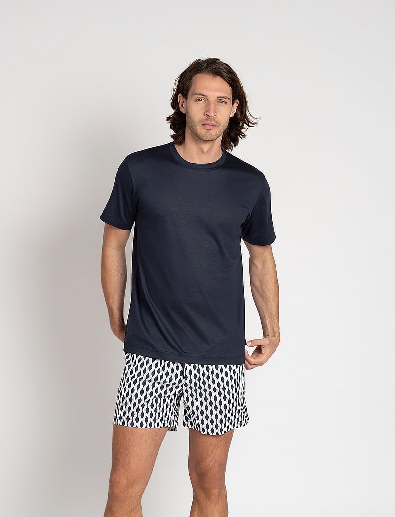 The Resort Co. - Sunshine Tee Navy - kurzärmelig - navy - 0