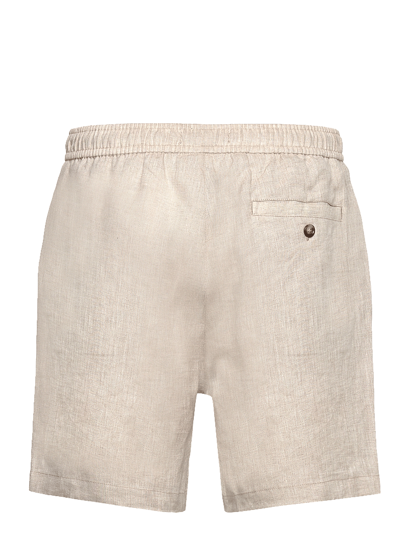 The Resort Co. - Linen Drawstring Shorts Oatmeal - leinen-shorts - oatmeal - 2
