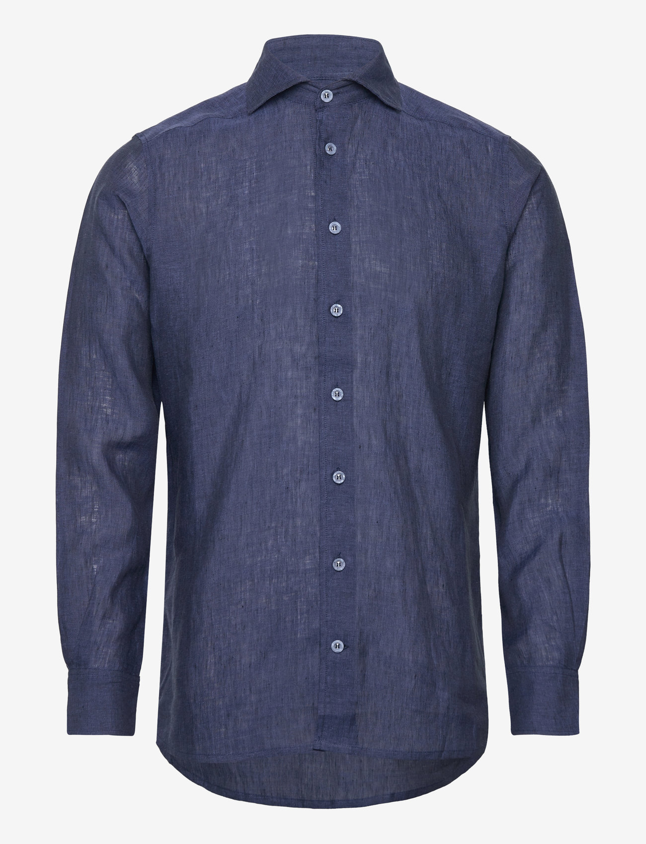 The Resort Co. - Linen Shirt Navy - leinenhemden - navy - 1