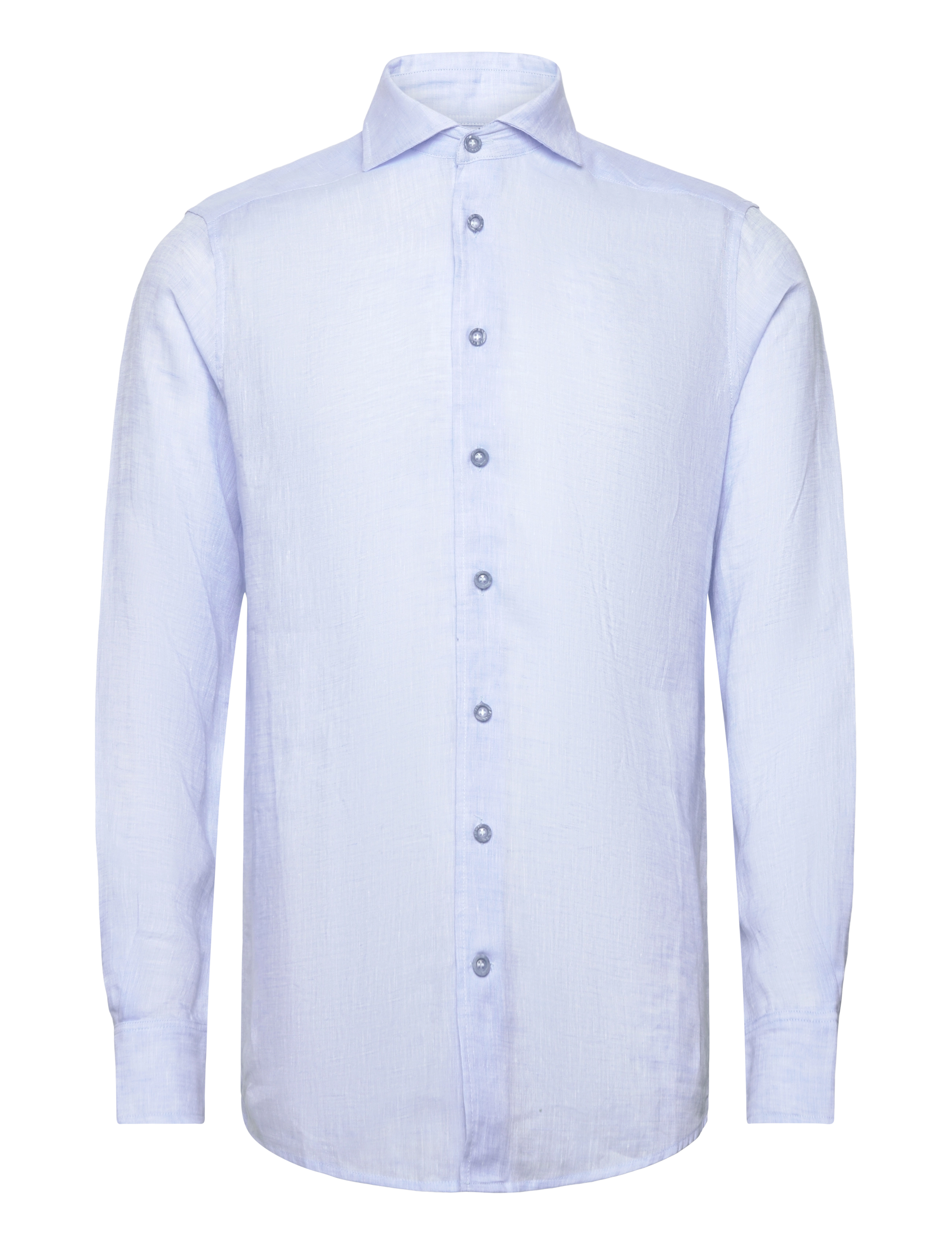 THE RESORT CO. Linen Shirt Hell Blau Blau - S - Herren