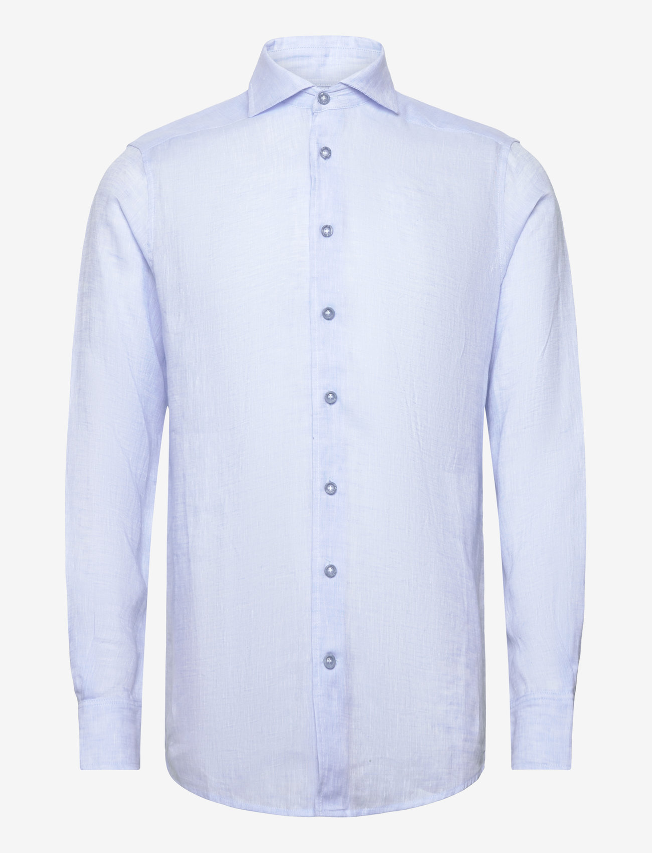 The Resort Co. - Linen Shirt Light Blue - hørskjorter - light blue - 1