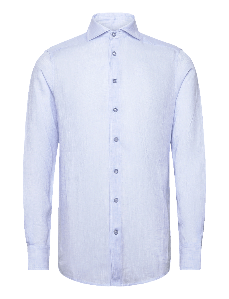 The Resort Co. - Linen Shirt Light Blue - hørskjorter - light blue - 1