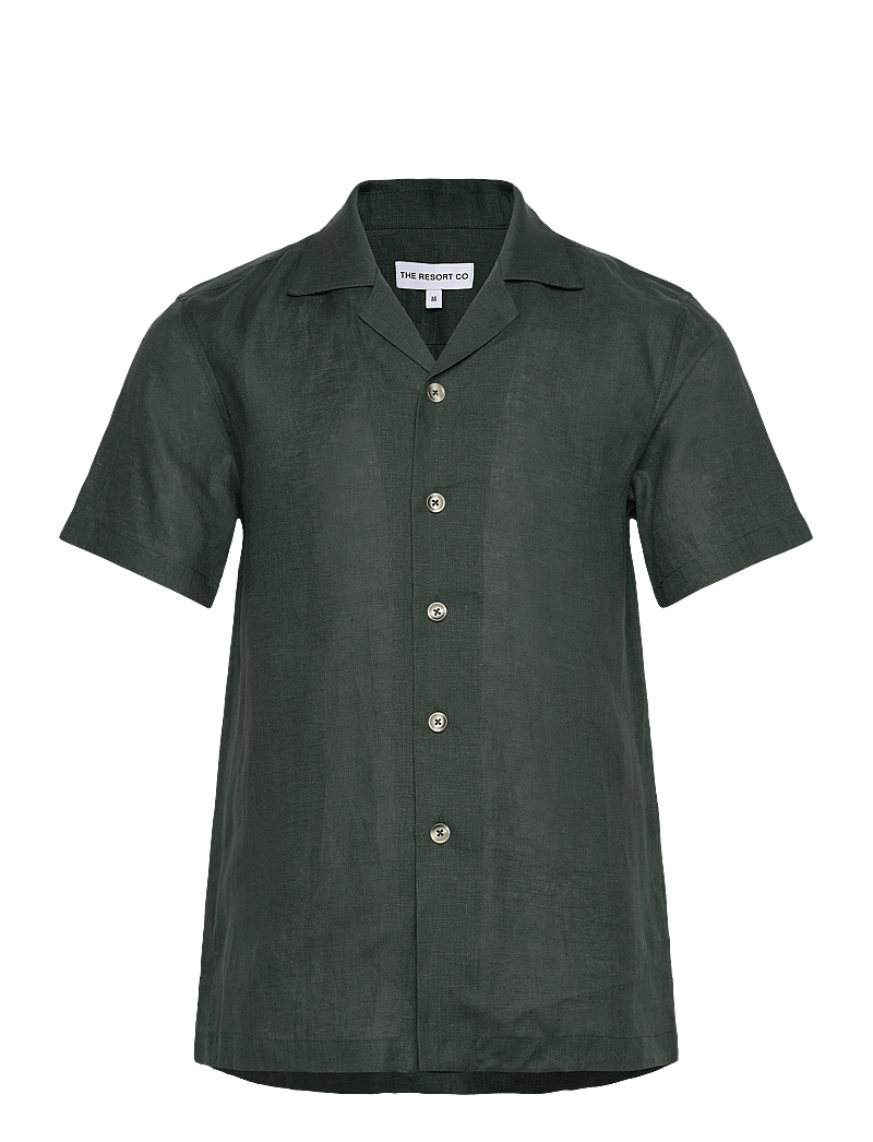 The Resort Co. - Linen Resort Shirt Eucalyptus - leinenhemden - eucalyptus - 1