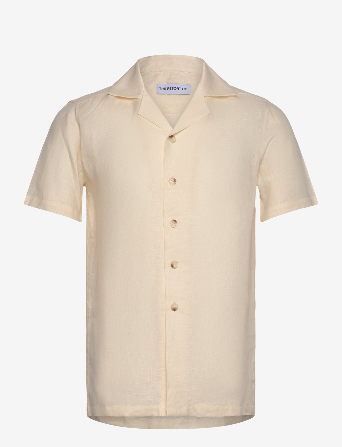 The Resort Co. - Linen Resort Shirt Ivory - leinenhemden - ivory - 1