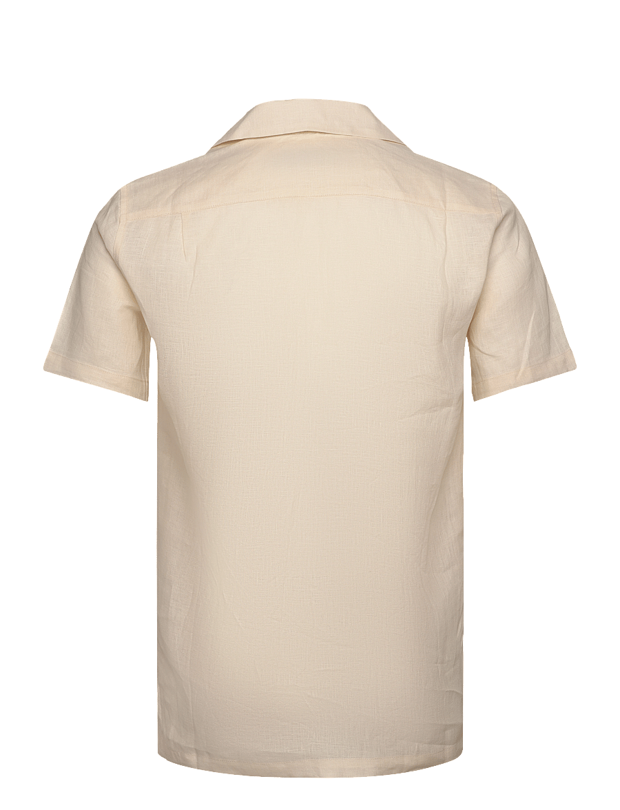 The Resort Co. - Linen Resort Shirt Ivory - linnen overhemden - ivory - 2