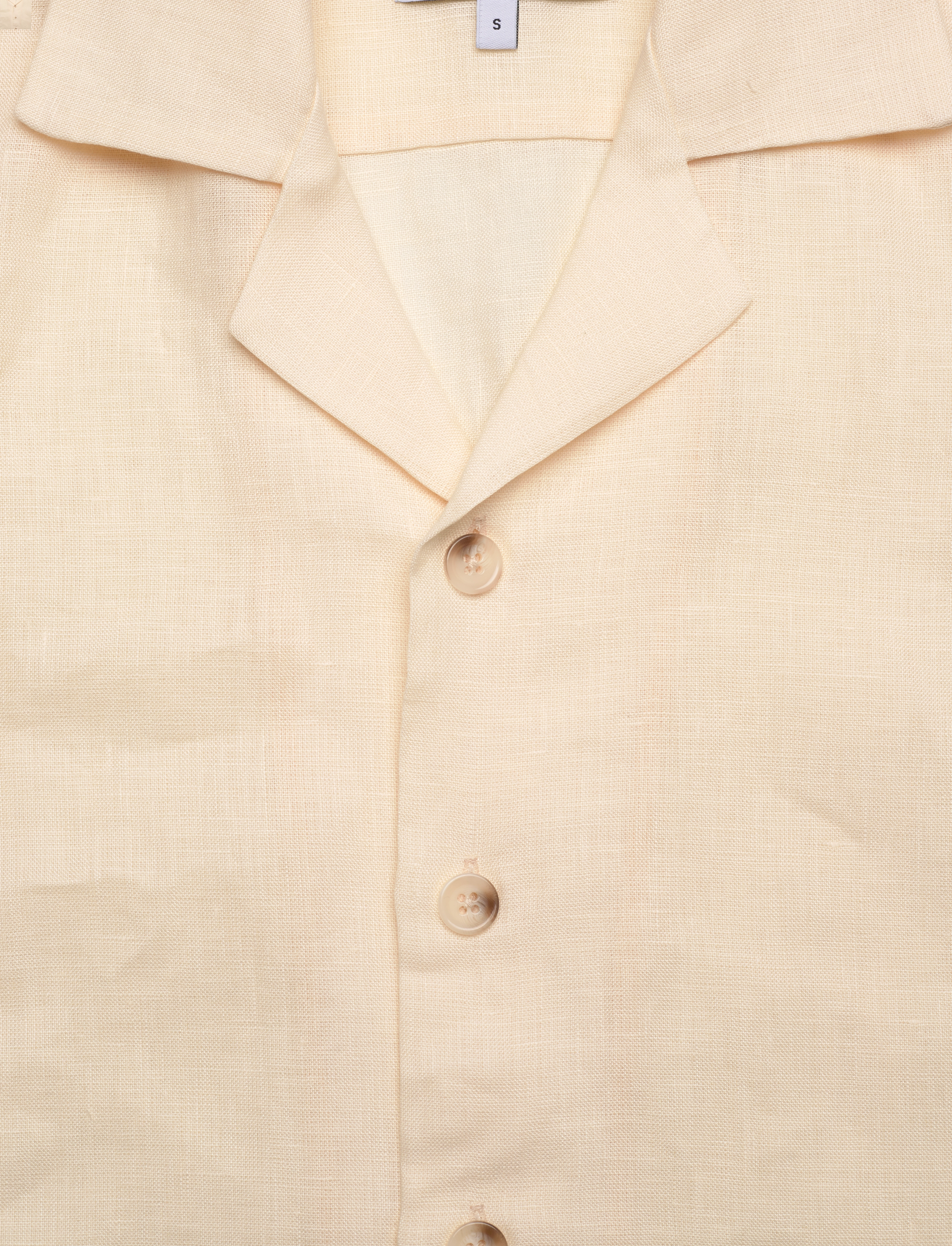 The Resort Co. - Linen Resort Shirt Ivory - linen shirts - ivory - 5
