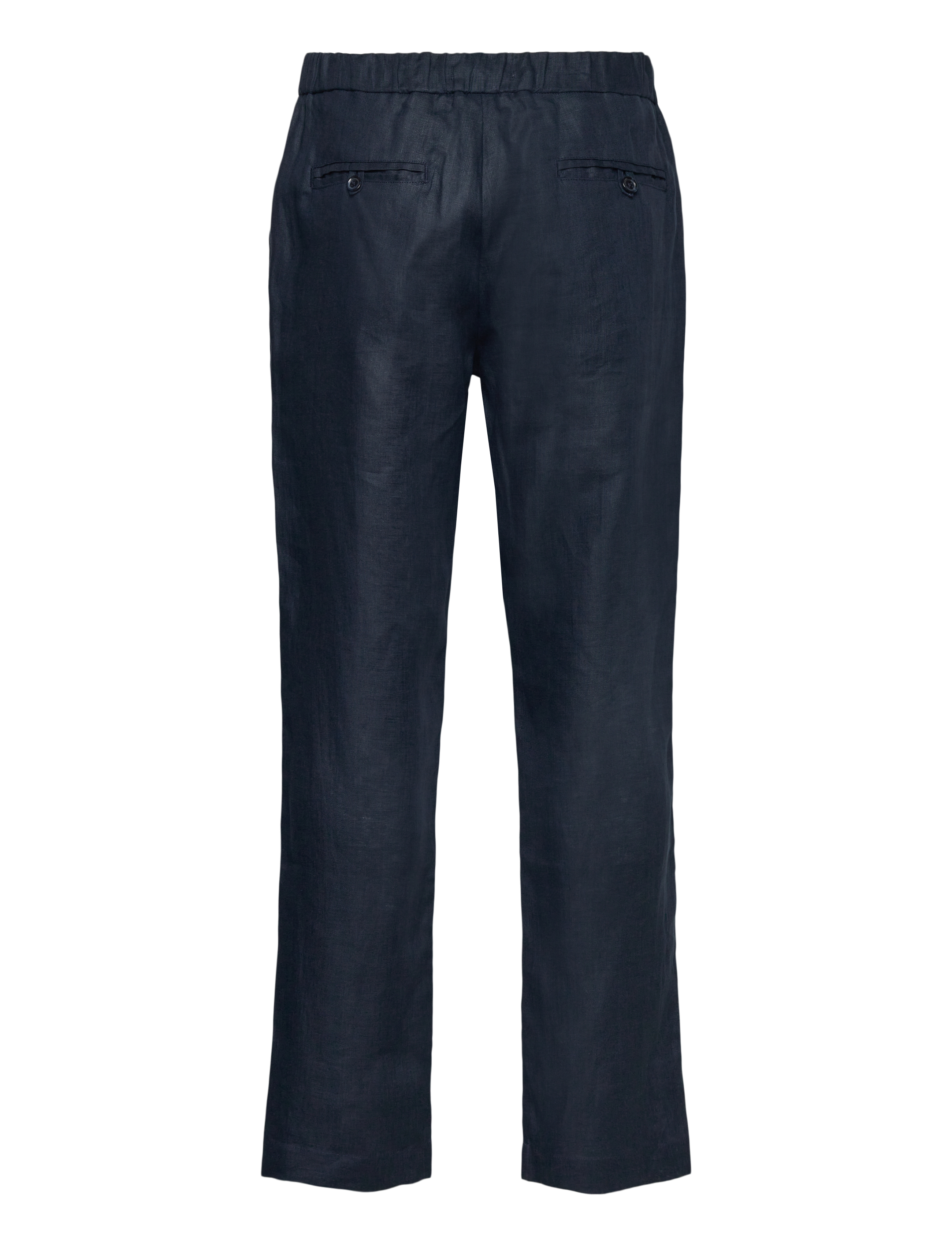 The Resort Co. - Linen Trousers Navy - navy - 1