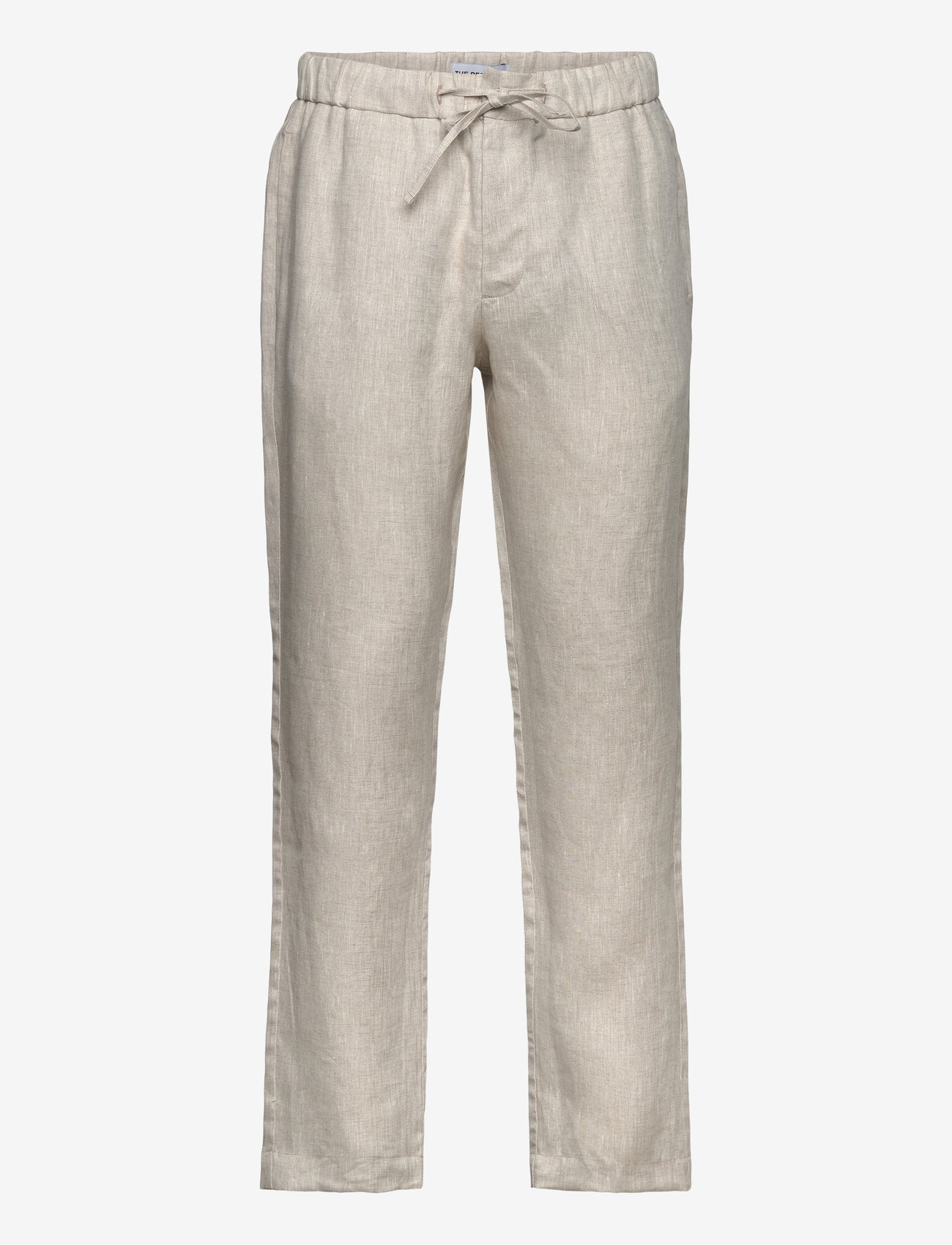 The Resort Co. - Linen Trousers Oatmeal - linnebyxor - oatmeal - 0