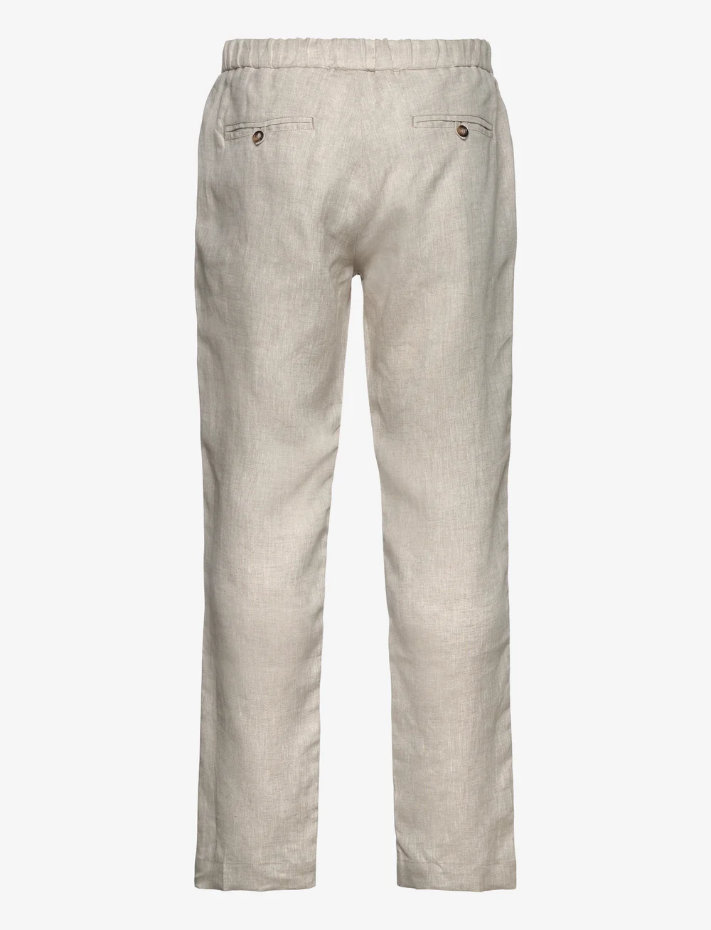 The Resort Co. - Linen Trousers Oatmeal - lininės kelnės - oatmeal - 1