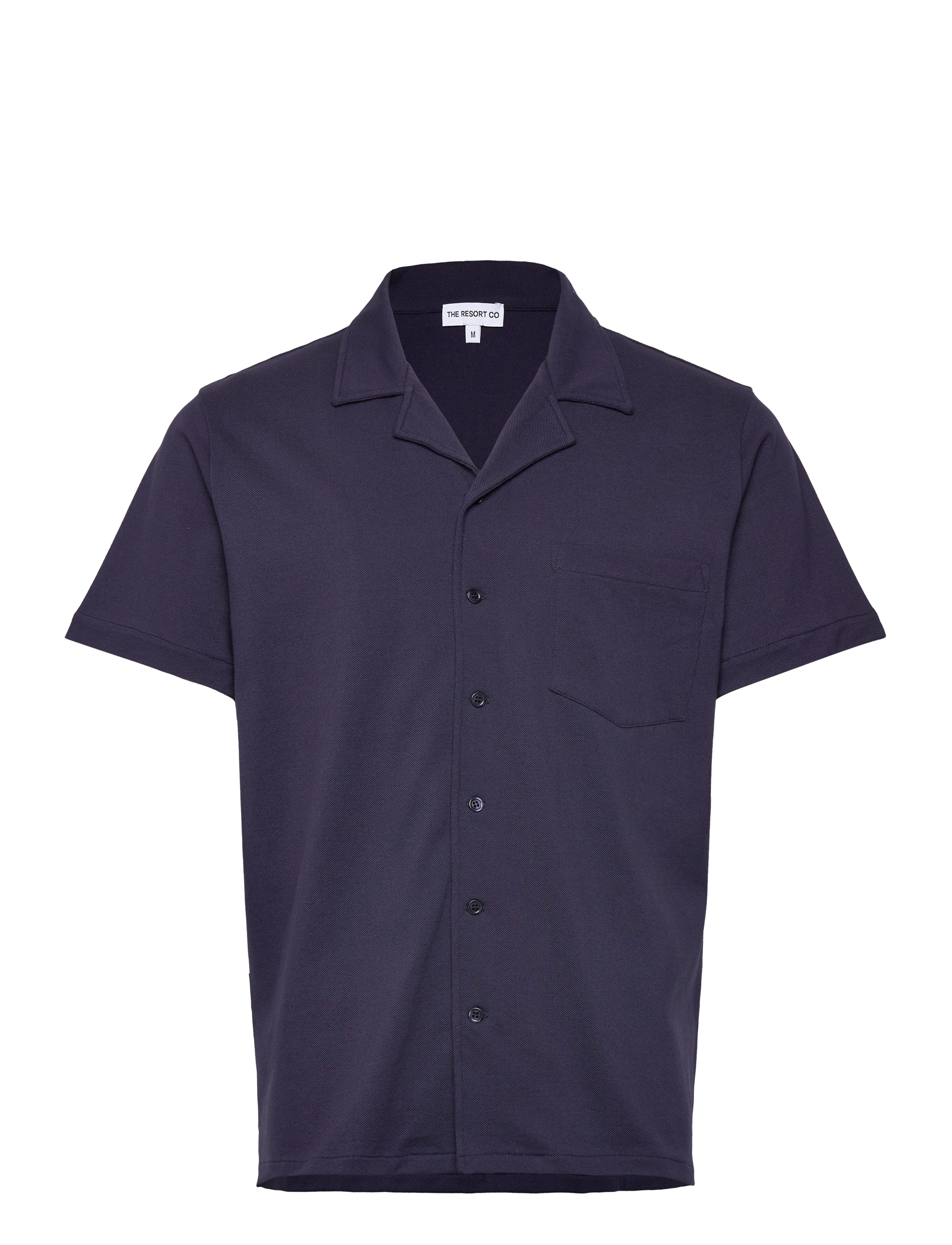 THE RESORT CO. Piqué Resort Shirt Navy Navy - L - Herren