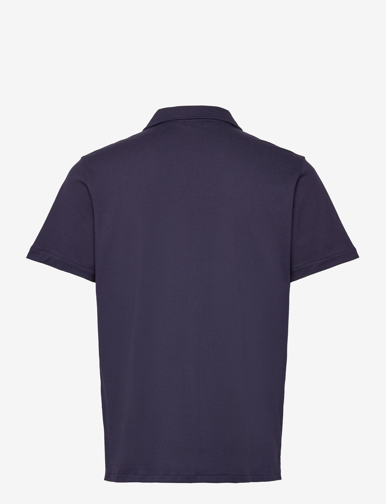 The Resort Co. - Piqué Resort Shirt Navy - kortærmede skjorter - navy - 2