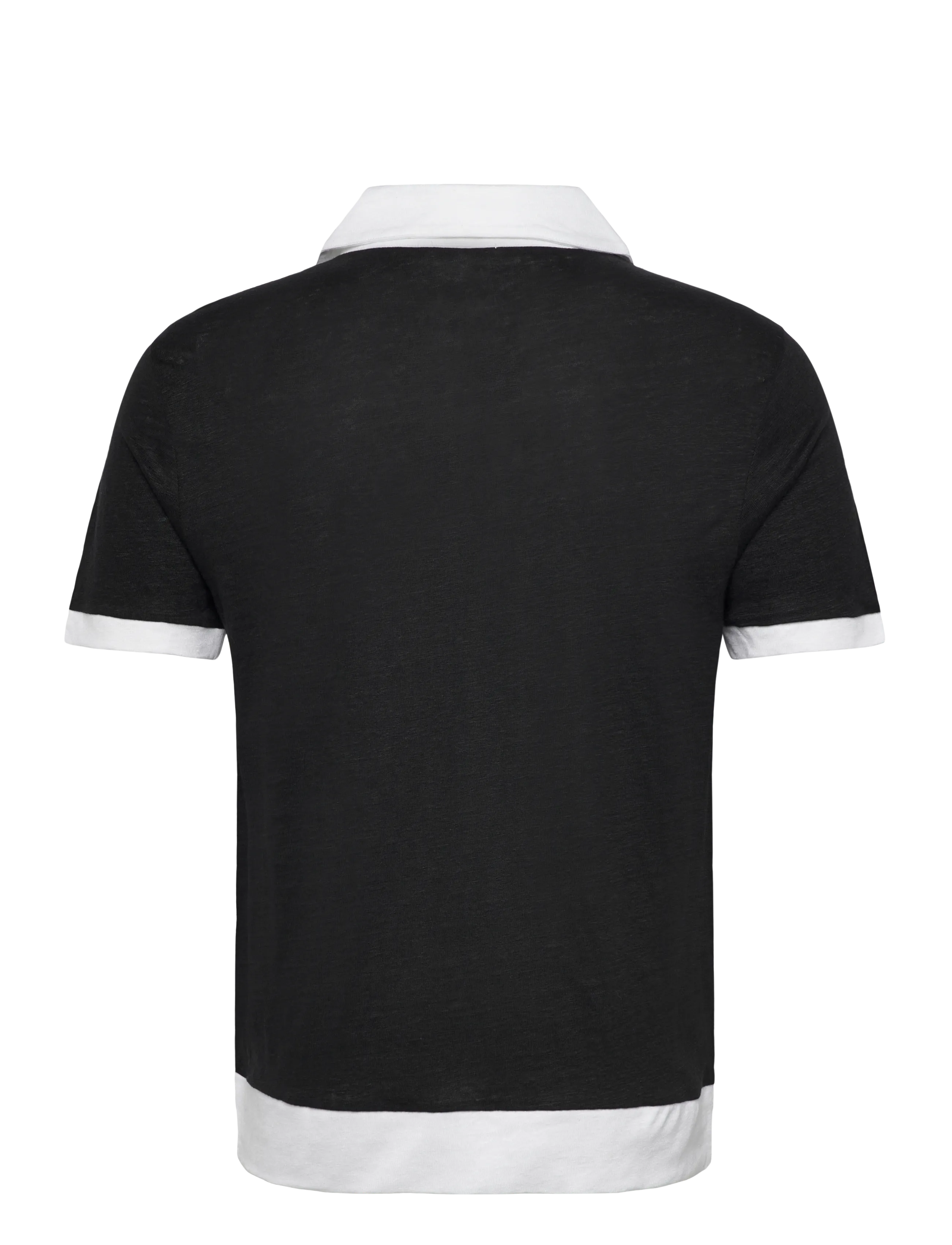 The Resort Co. - Resort Polo Black / White - kortærmede poloer - black / white - 1