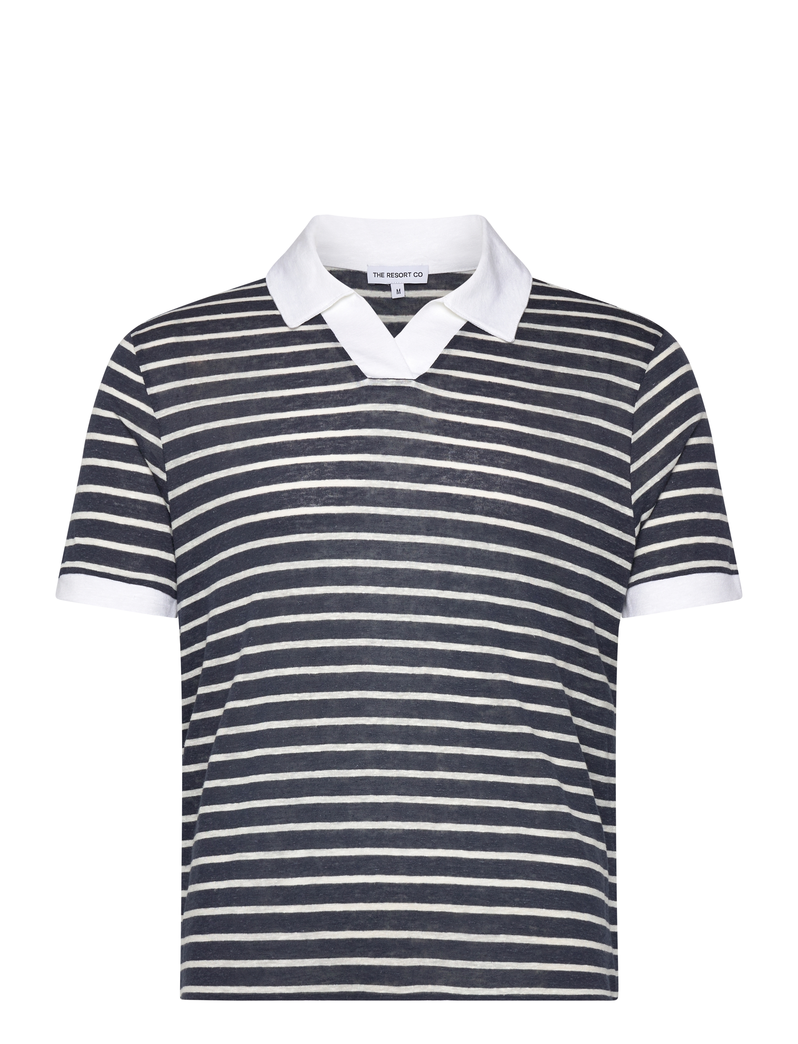 The Resort Co. Resort Polo Navy Striped - Kortärmade pikéer - NAVY STRIPED / navy