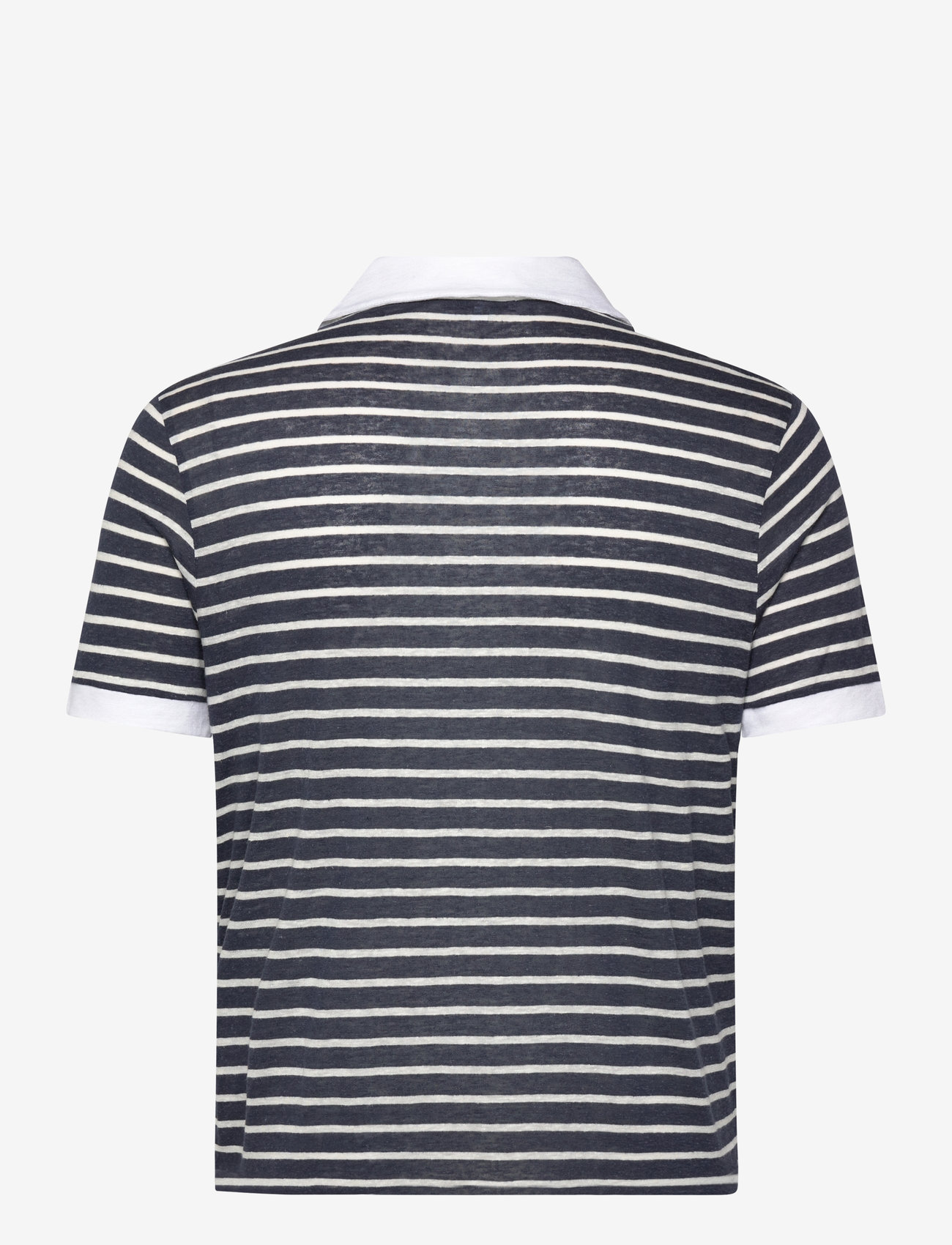 The Resort Co. - Resort Polo Navy Striped - short-sleeved polos - navy striped - 2