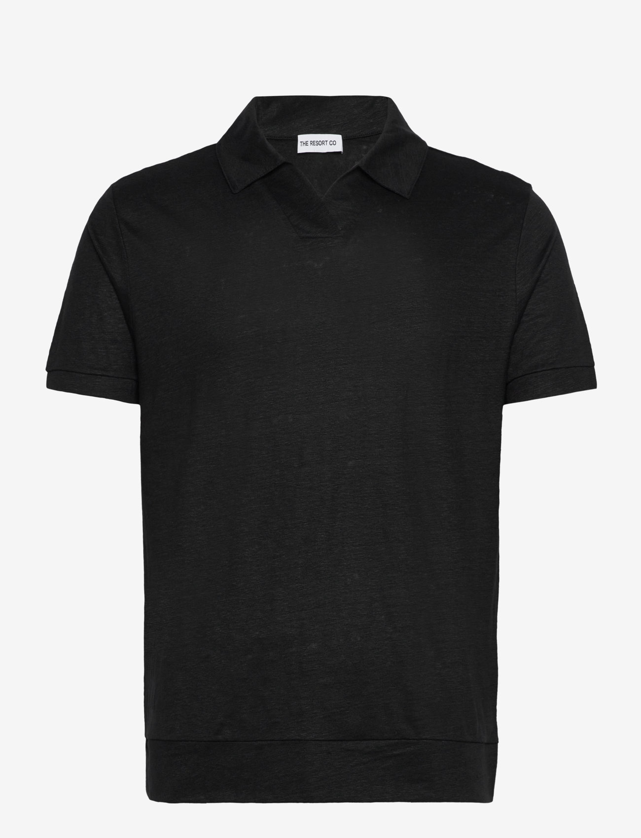 The Resort Co. - Resort Polo All Black - kortærmede poloer - black - 1
