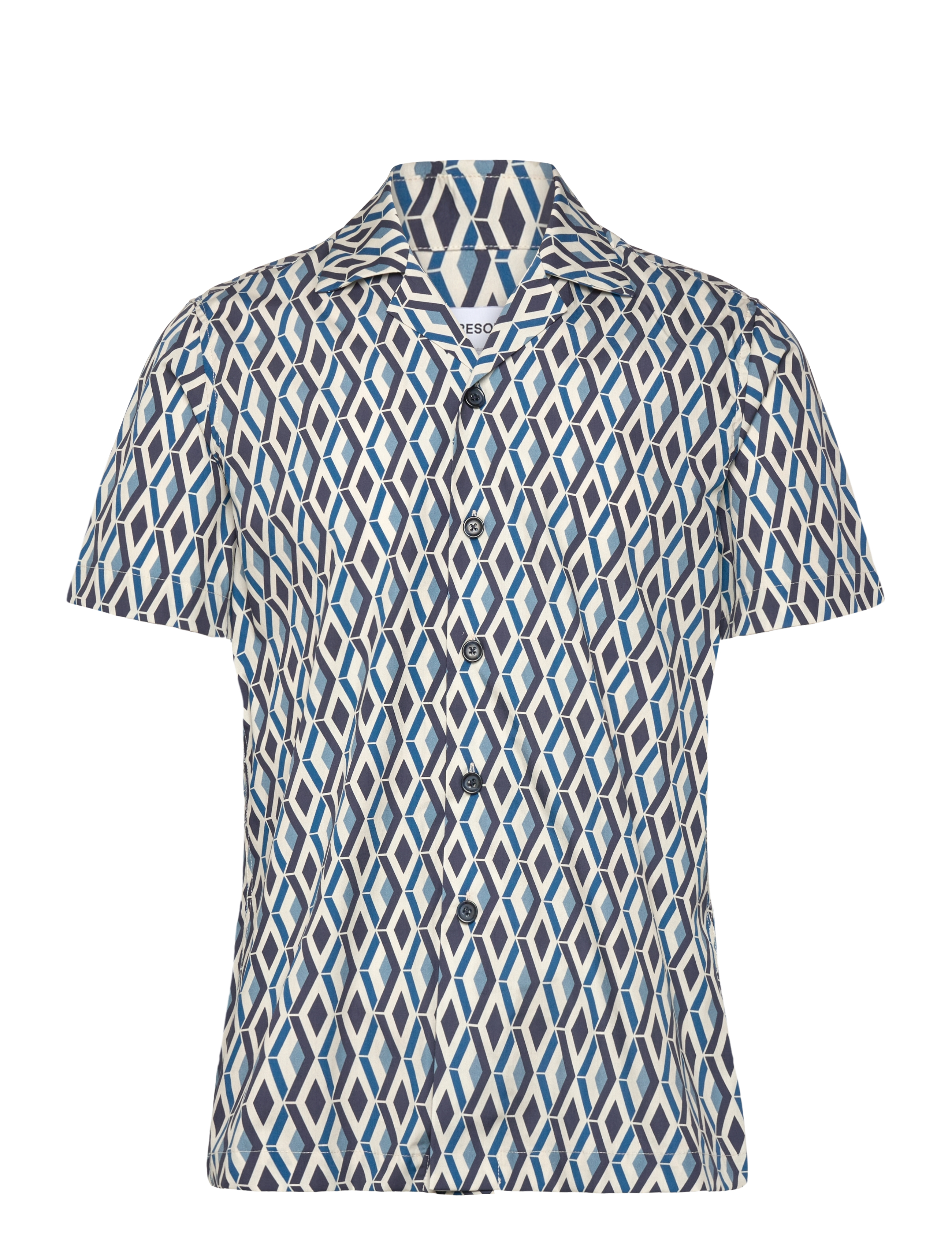 THE RESORT CO. Resort Shirt Capri Blau - S - Herren