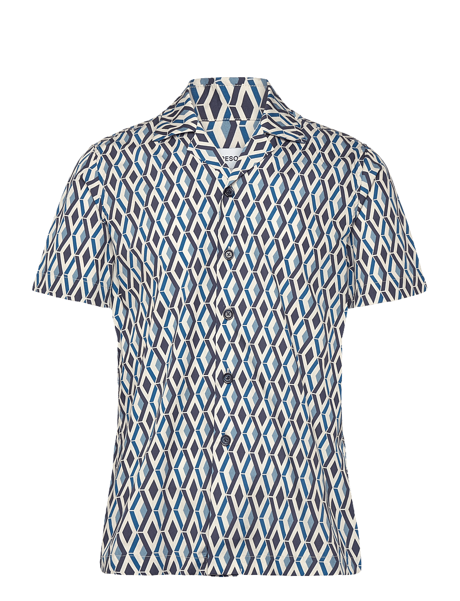 The Resort Co. - Resort Shirt Capri - kortärmade skjortor - capri - 1