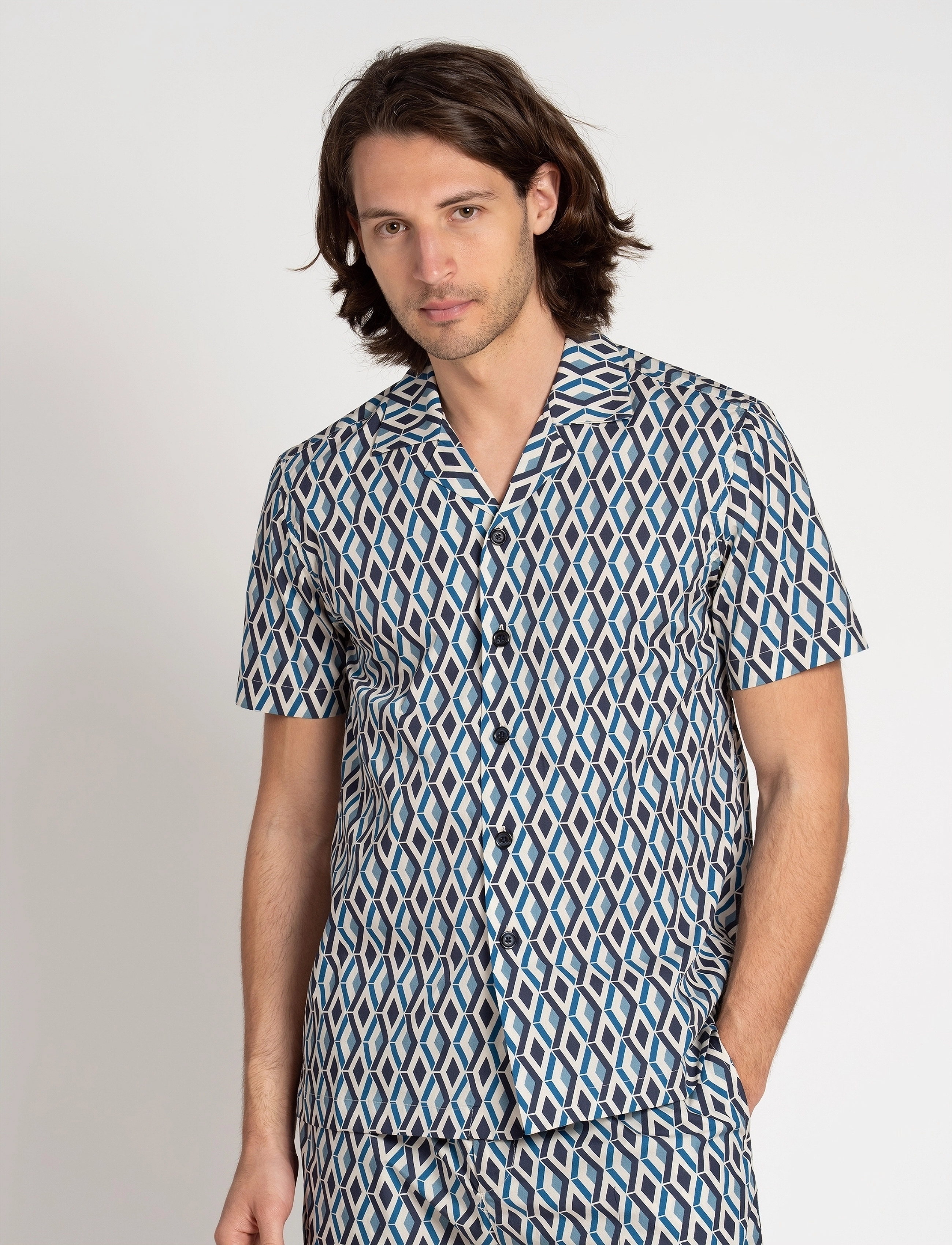 The Resort Co. - Resort Shirt Capri - kortärmade skjortor - capri - 3