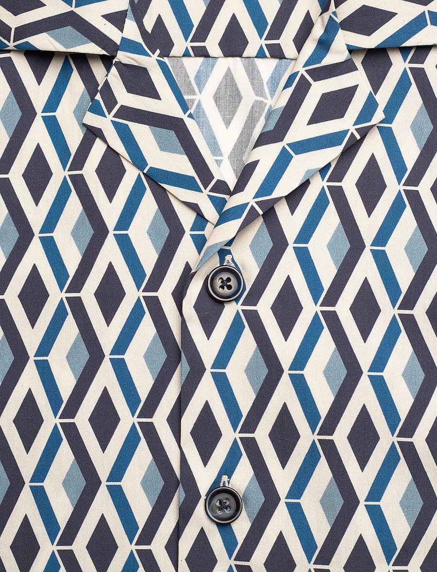 The Resort Co. - Resort Shirt Capri - kortärmade skjortor - capri - 5