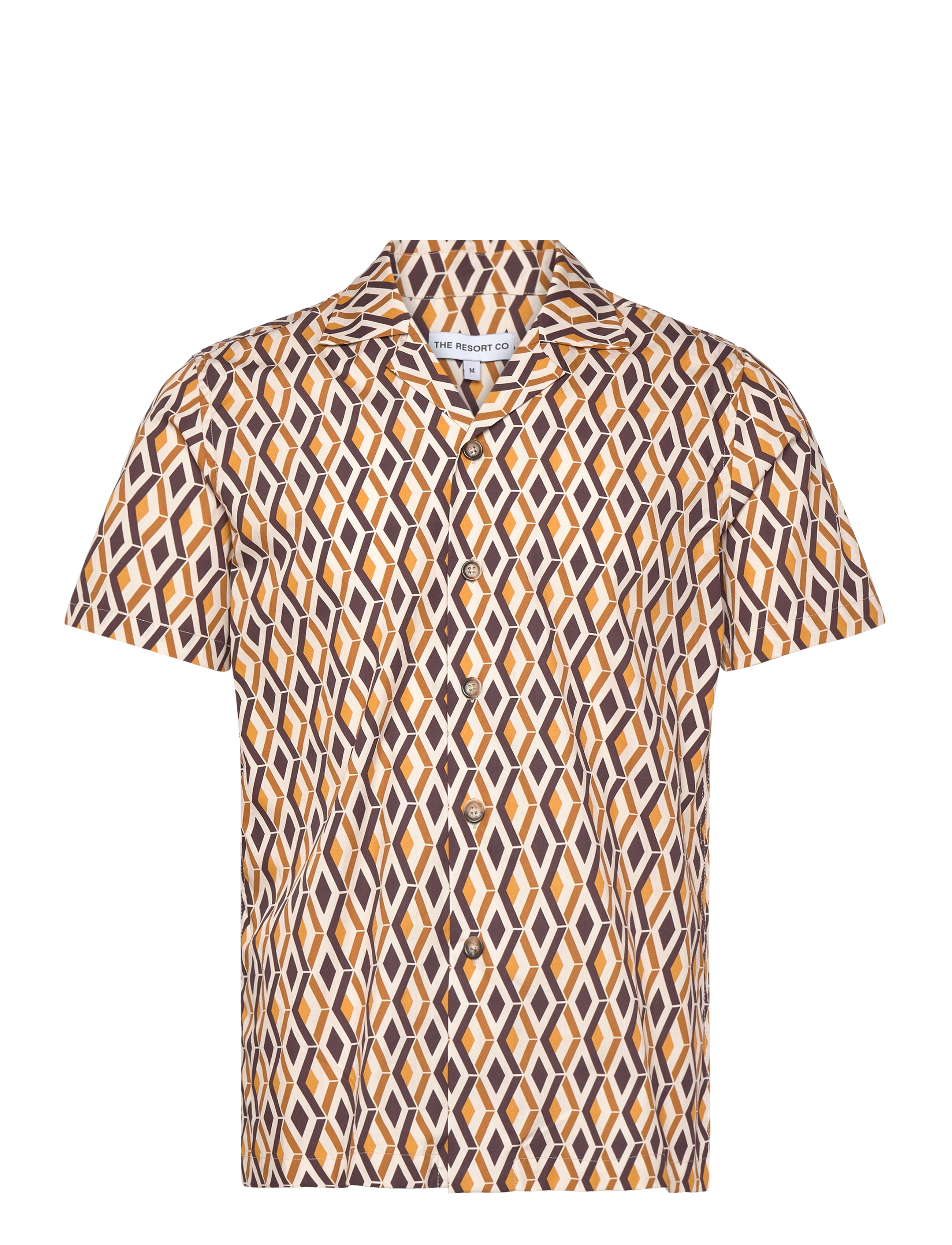 THE RESORT CO. Resort Shirt Hydra Gelb - L - Herren