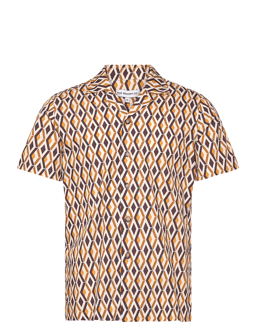 The Resort Co. - Resort Shirt Hydra - lühikeste varrukatega särgid - hydra - 1