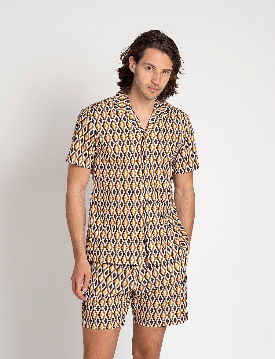 The Resort Co. - Resort Shirt Hydra - lühikeste varrukatega särgid - hydra - 3
