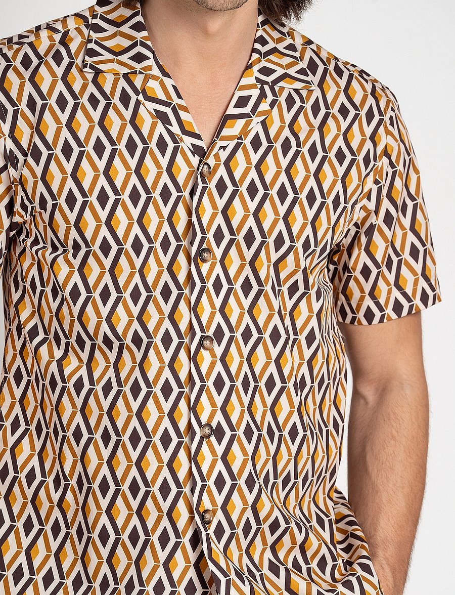 The Resort Co. - Resort Shirt Hydra - lühikeste varrukatega särgid - hydra - 4