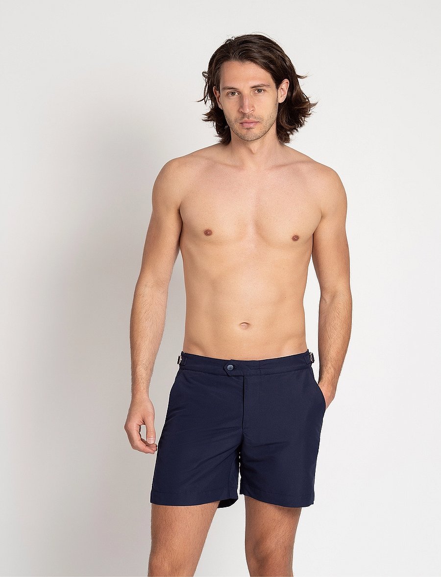 The Resort Co. - Tailored Swim Shorts Navy - badehose - navy - 3