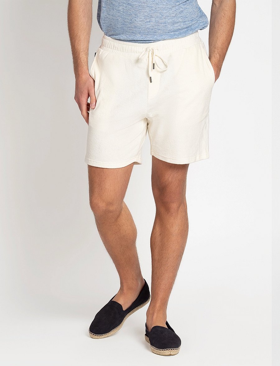The Resort Co. - Terry Shorts White - kasdienio stiliaus šortai - white - 3