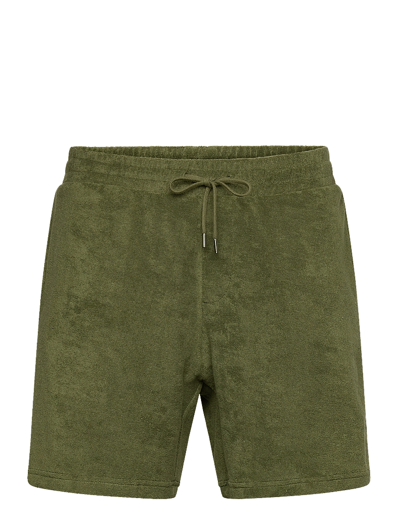 The Resort Co. - Terry Shorts Cypress Green - sweatshorts - cypress green - 1