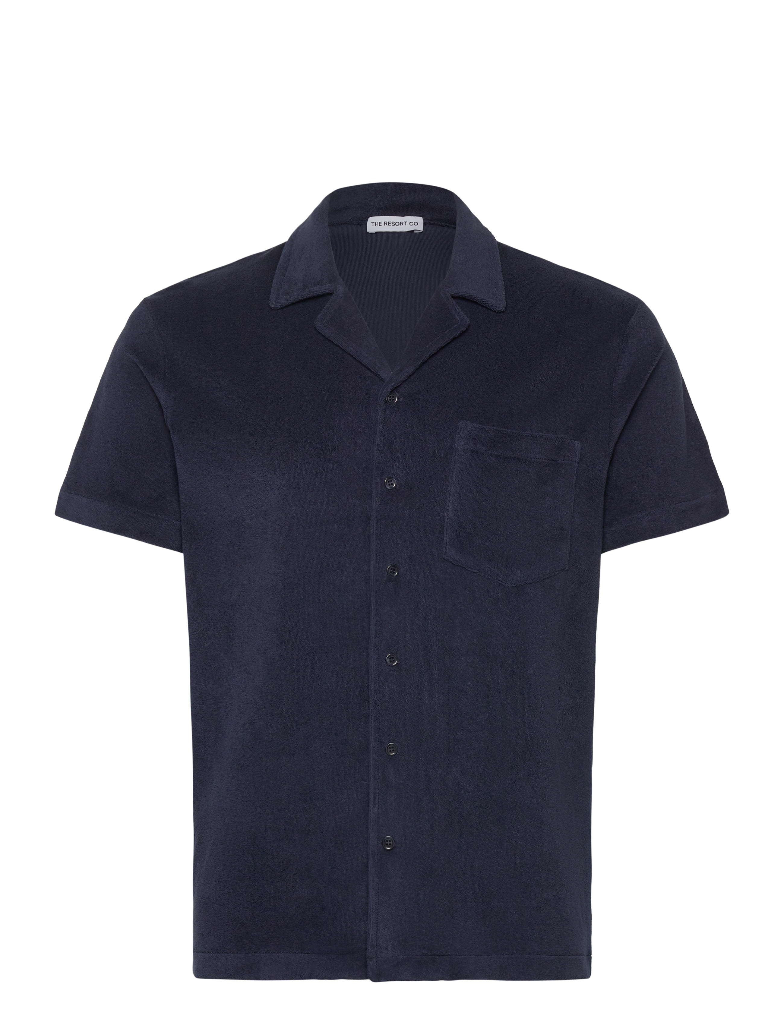 The Resort Co. Terry Resort Shirt Navy - 4 for 3 - NAVY / navy