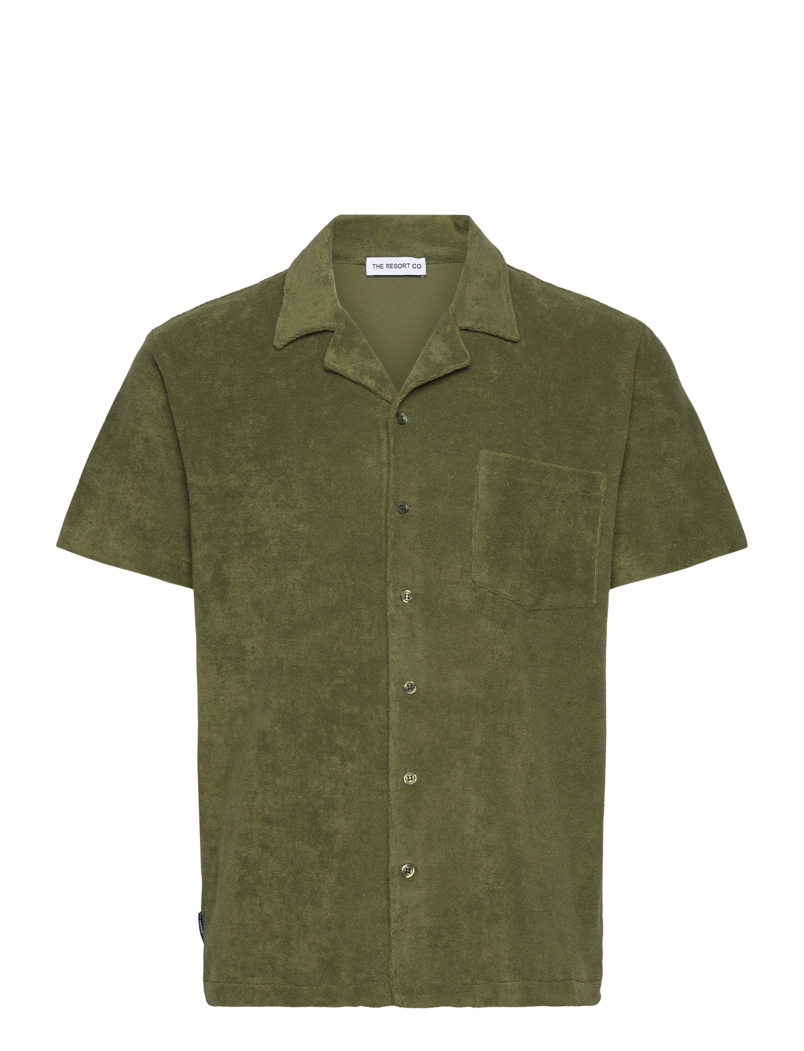 THE RESORT CO. Terry Resort Shirt Cypress Grün Grün - L - Herren