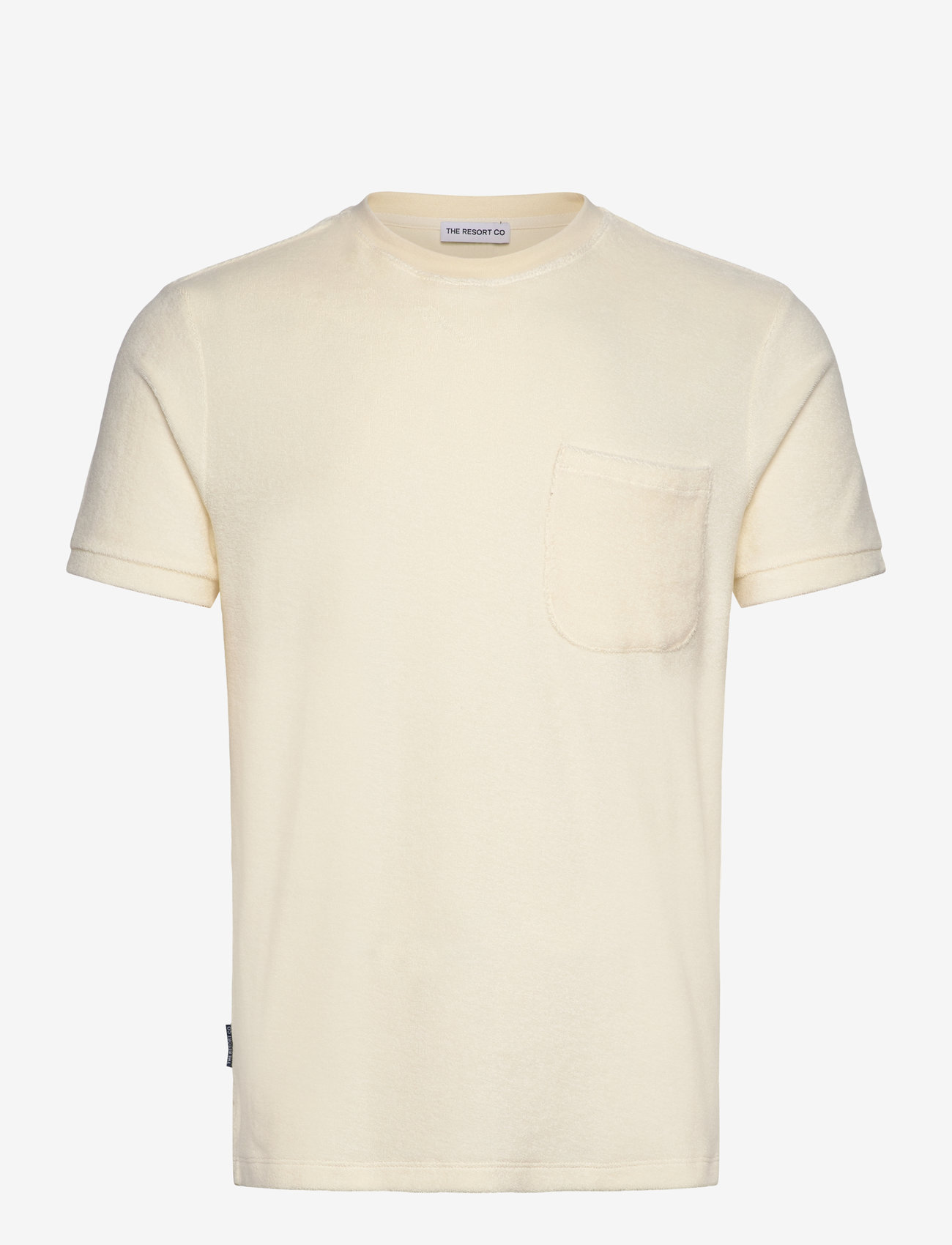 The Resort Co. - Terry Tee White - kortärmade t-shirts - white - 1