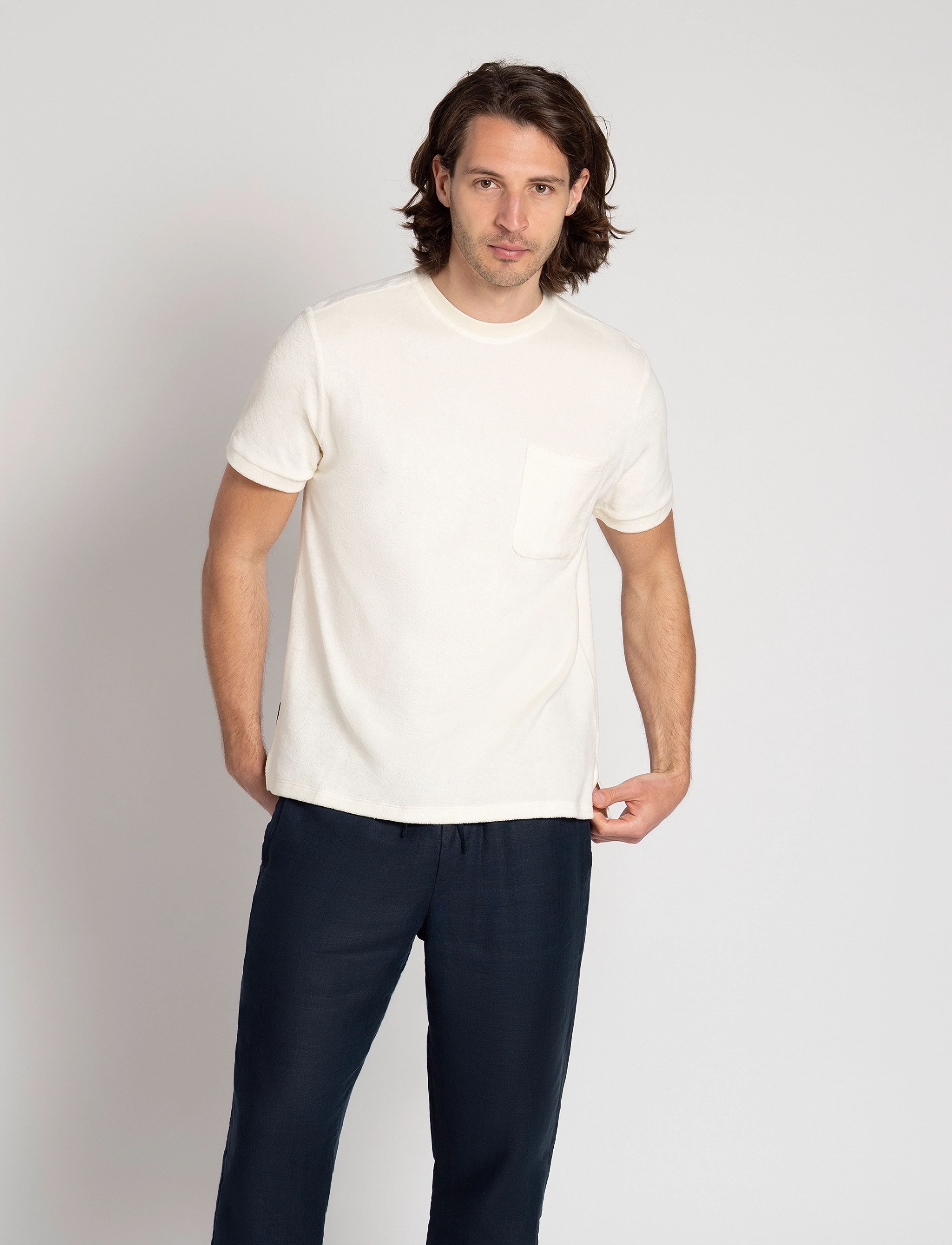 The Resort Co. - Terry Tee White - white - 3