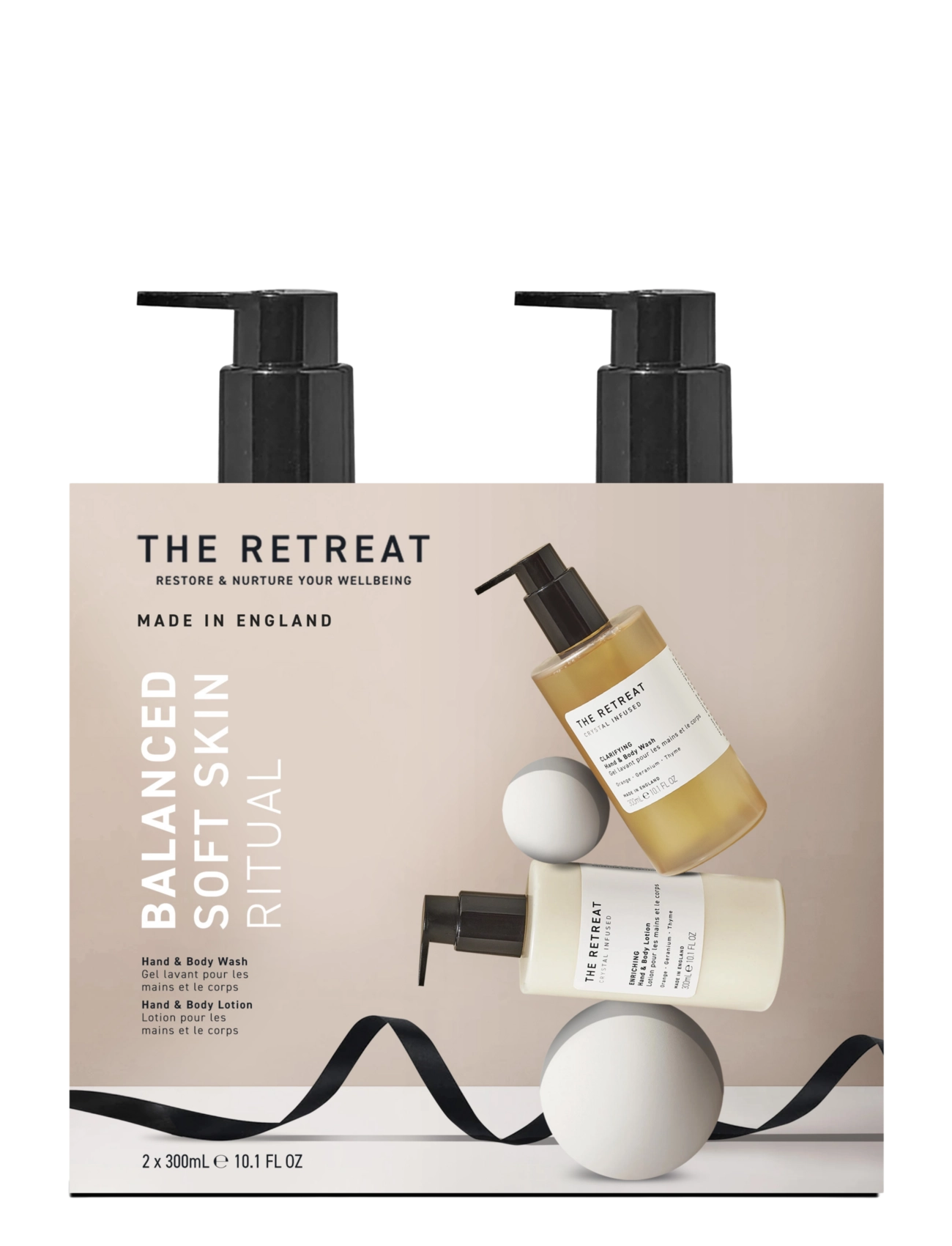 The Retreat Balanced Soft Skin Ritual Giftset - Gavesæt - 1017 / clear