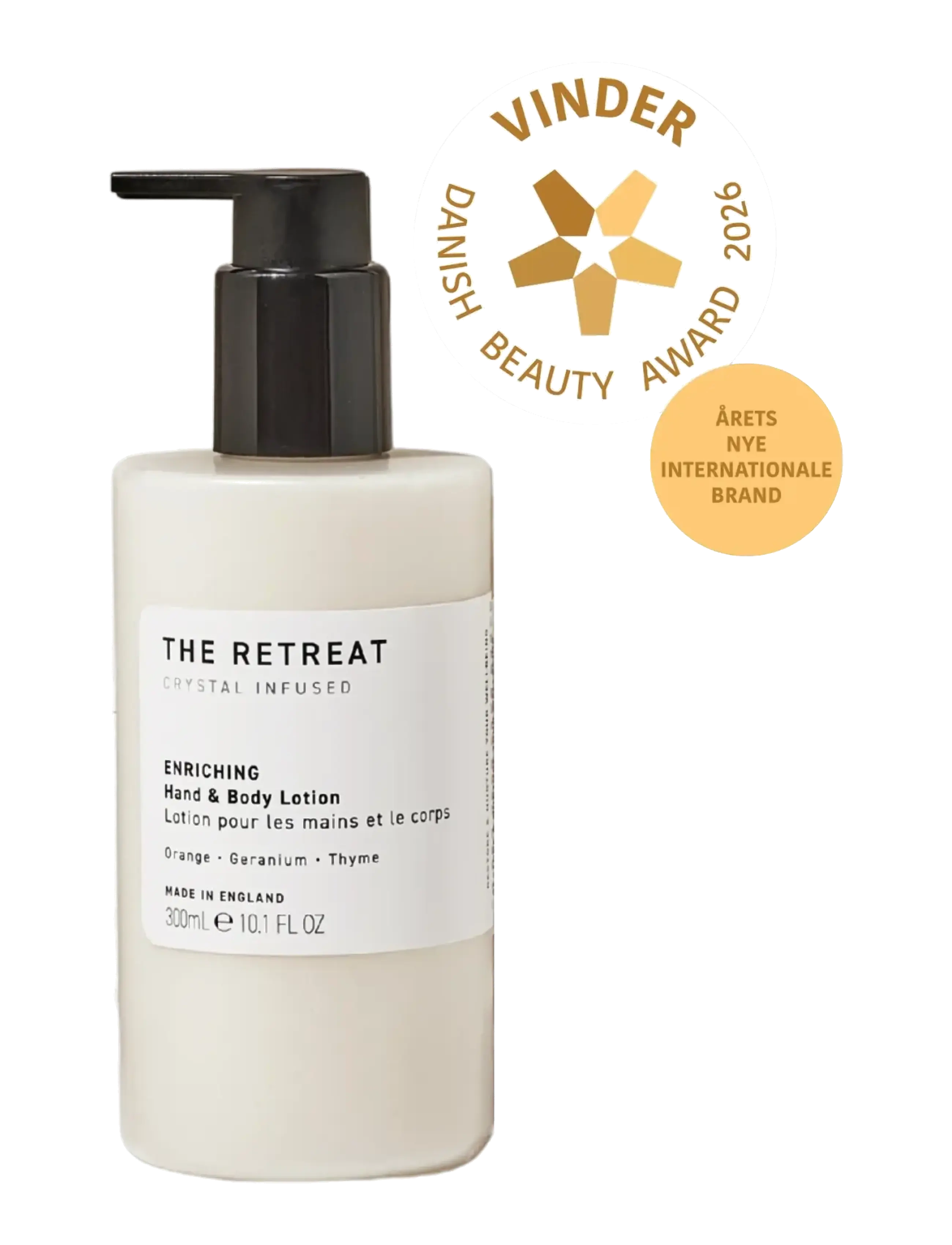 The Retreat Enriching Hand & Body Lotion, Hand Creme, Nude, Str: 300 ML