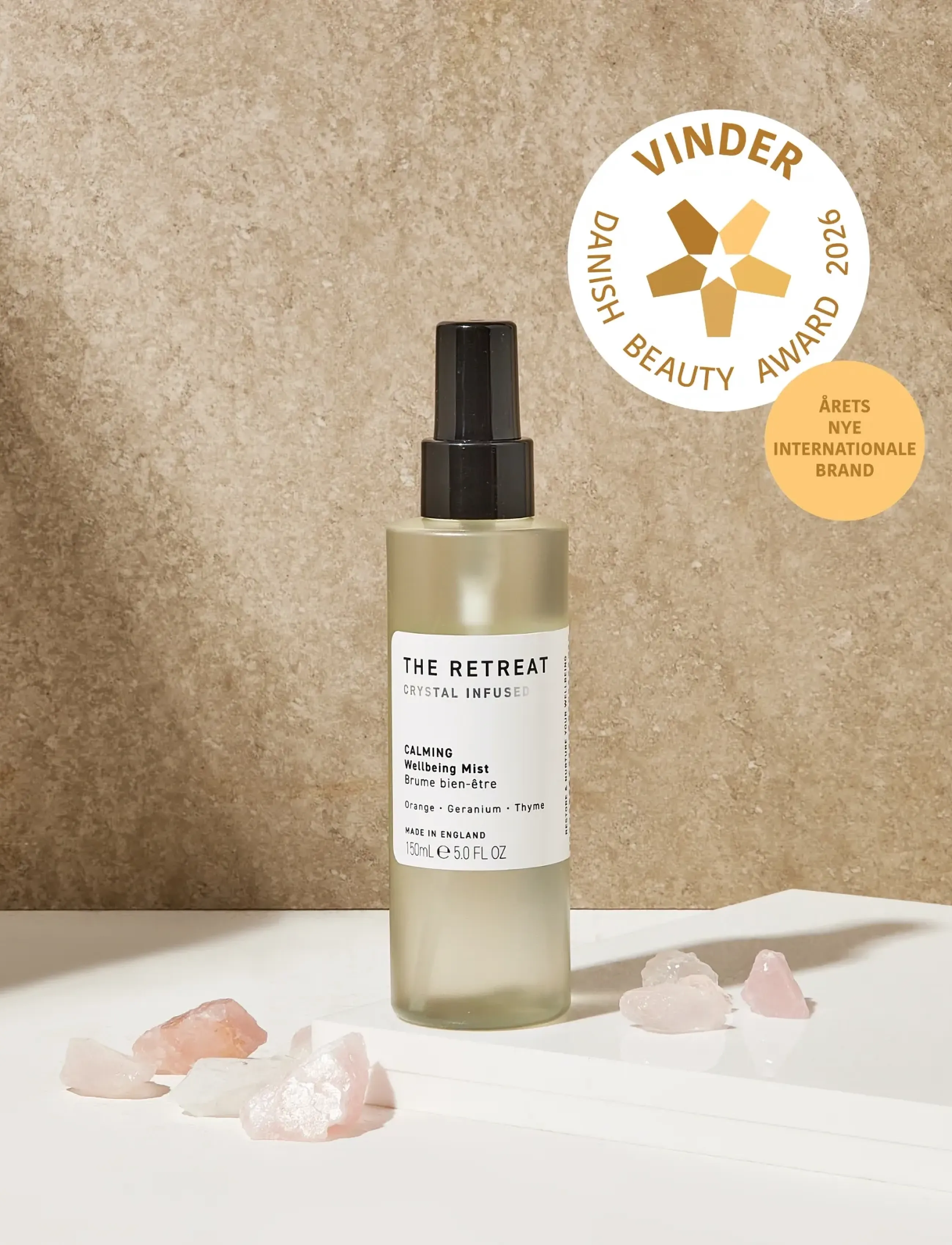 The Retreat The Retreat Calming Wellbeing Mist, 150 ml, Nude, Fragrance > Fragrance Mists, Dame